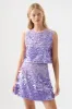 Celeste Sequin Shell Top sold by Aje