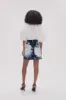 Enigma Denim Mini Skirt sold by Aje