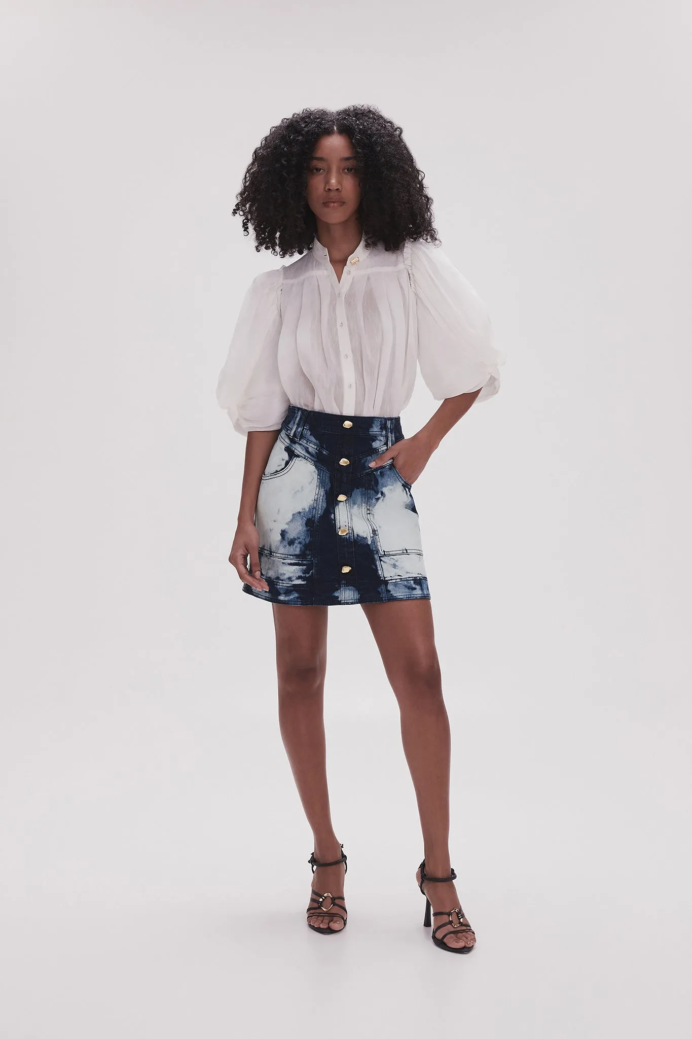 Enigma Denim Mini Skirt sold by Aje product image thumbnail 3