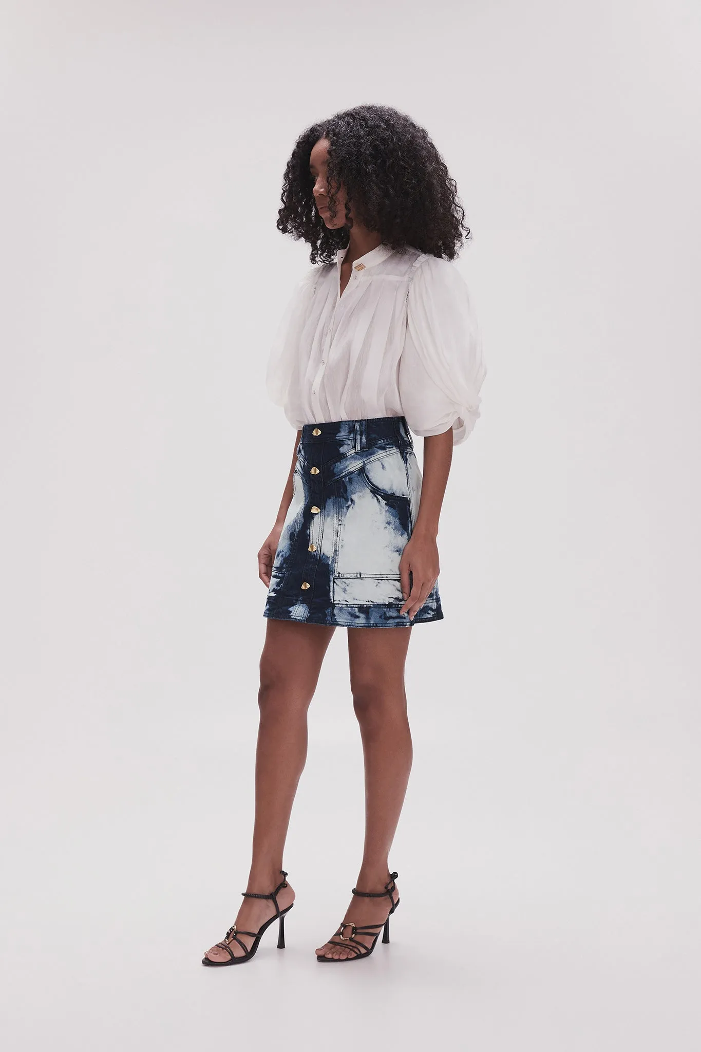 Enigma Denim Mini Skirt sold by Aje product image thumbnail 4