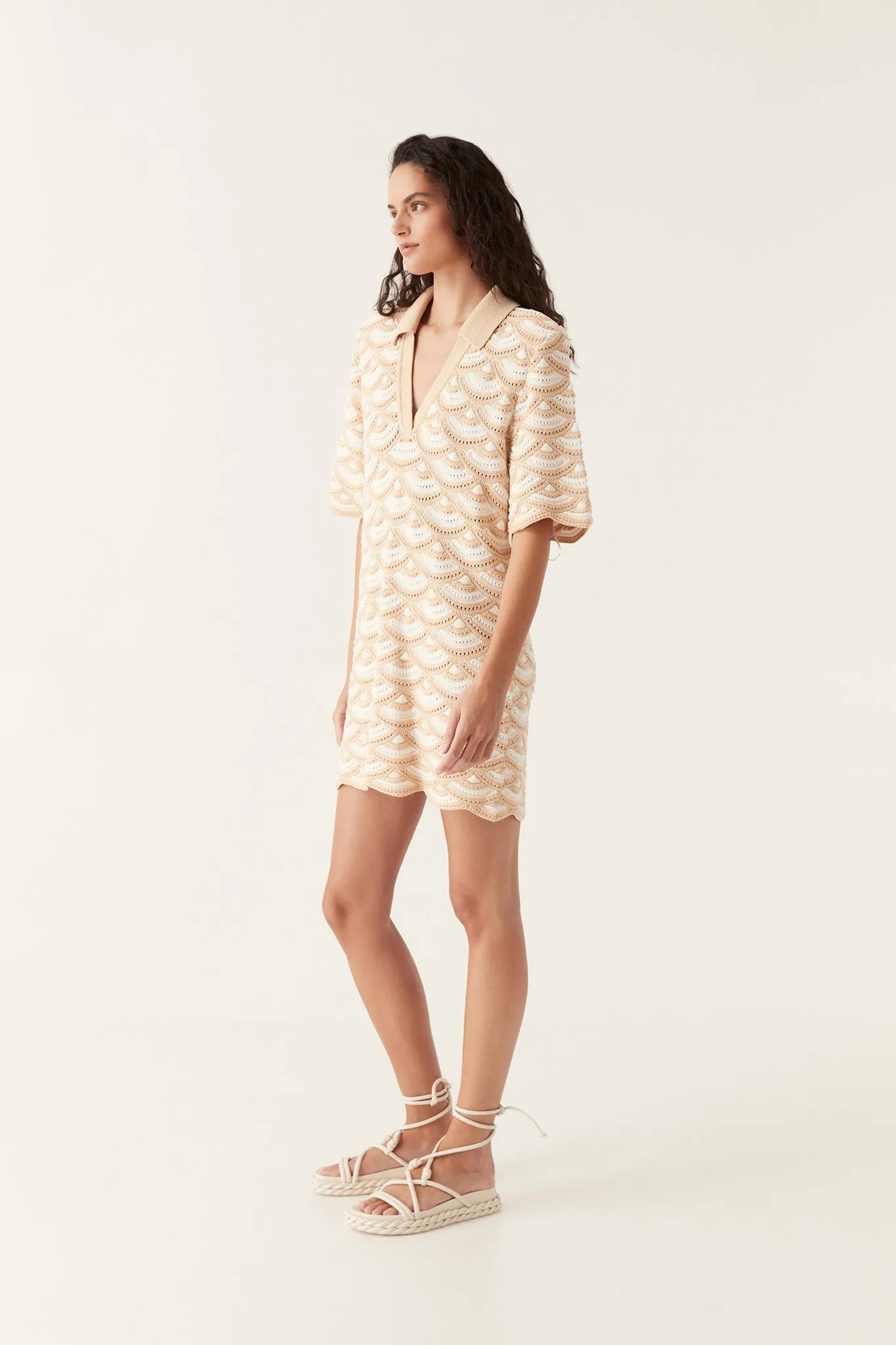 Dreamer Knit Mini Dress sold by Aje product image thumbnail 5