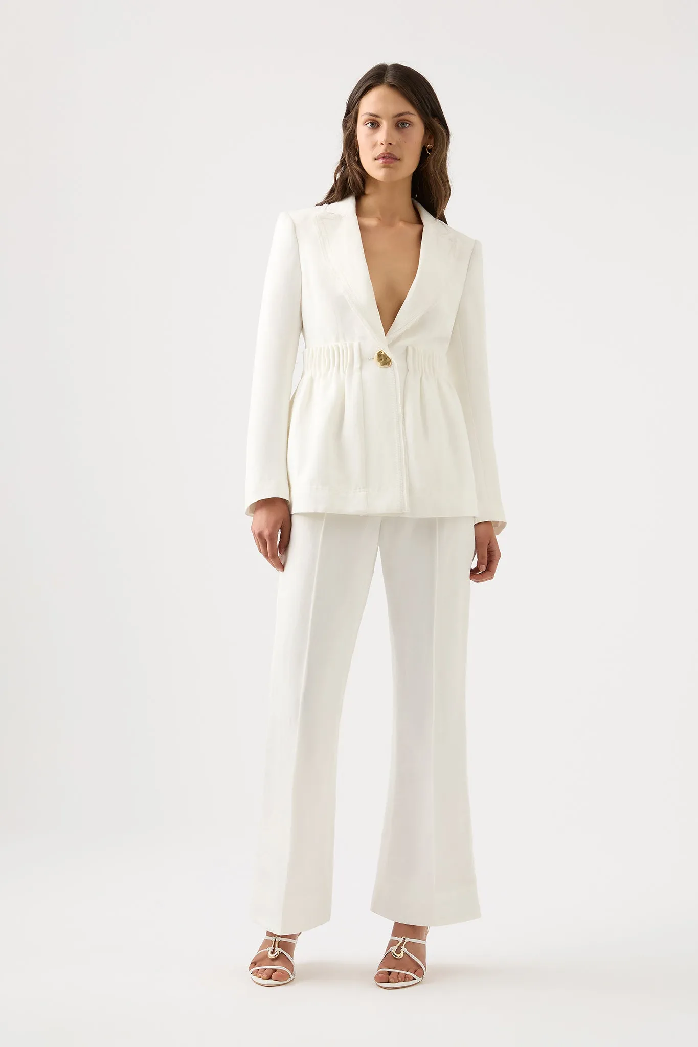 Elle Cartridge Pleat Jacket sold by Aje product image thumbnail 4