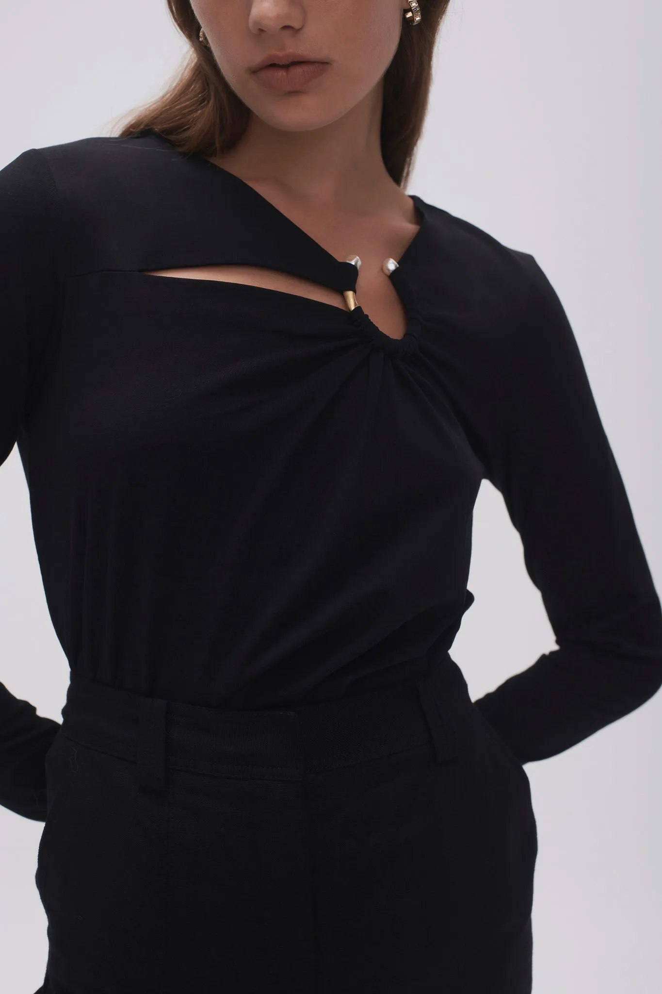 Terrain Metal Ring Long Sleeve sold by Aje product image thumbnail 4