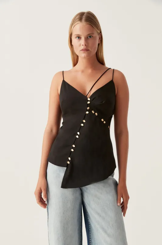 Riddle Button Down Top sold by Aje