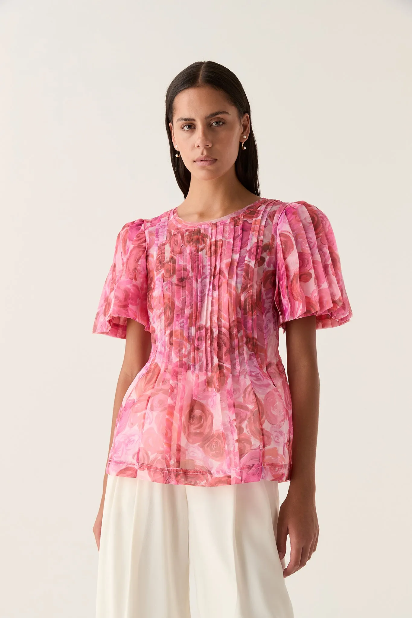 Stella Linear Ruffle Top sold by Aje product image thumbnail 5