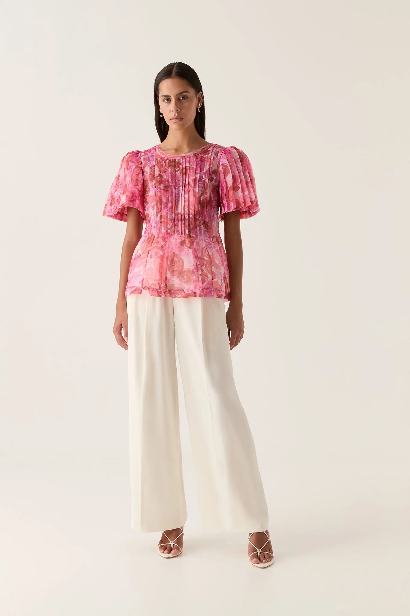 Stella Linear Ruffle Top sold by Aje product image thumbnail 3