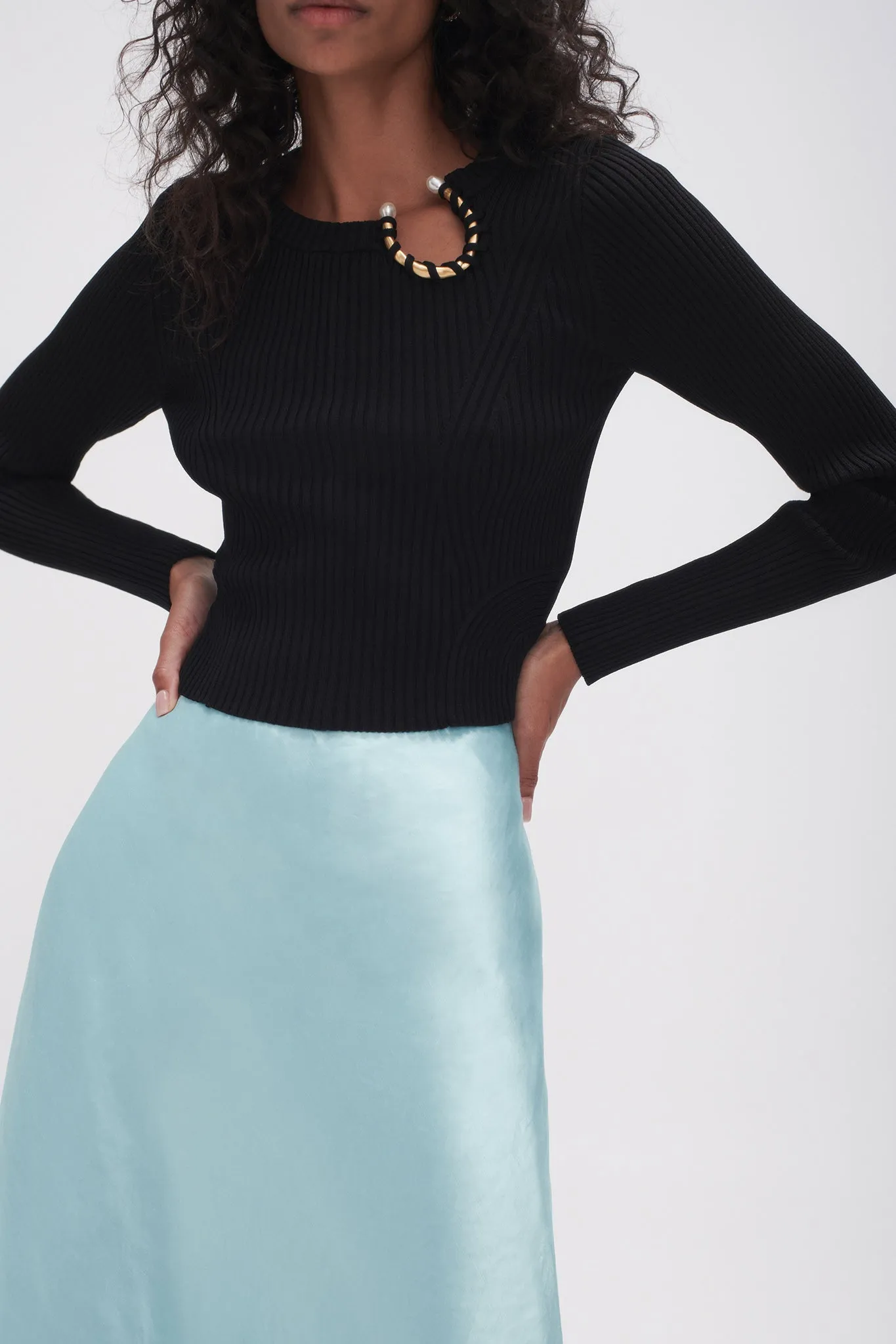 Moonglade Bias Maxi Skirt sold by Aje product image thumbnail 4