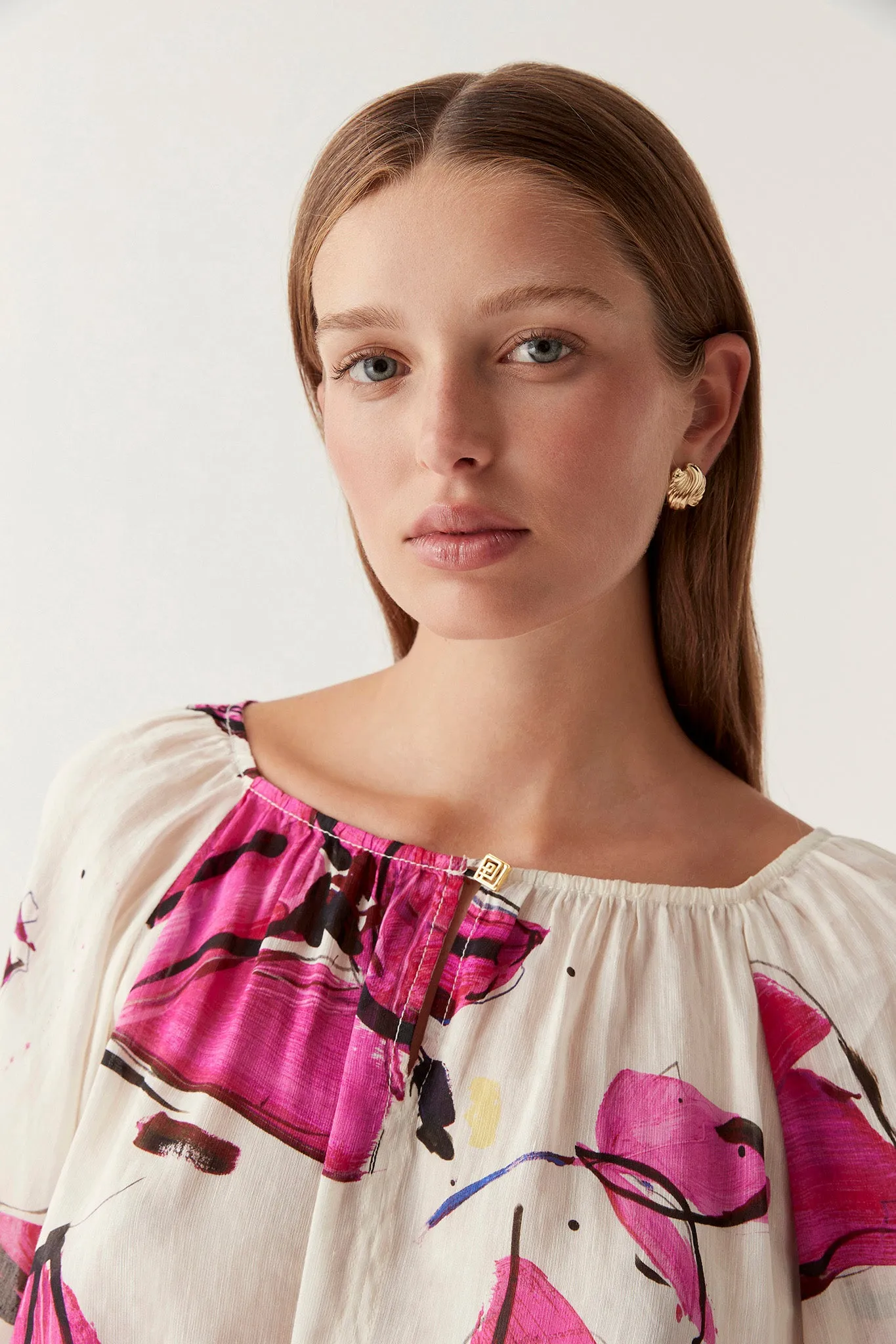 Freda Billow Blouse sold by Aje product image thumbnail 5