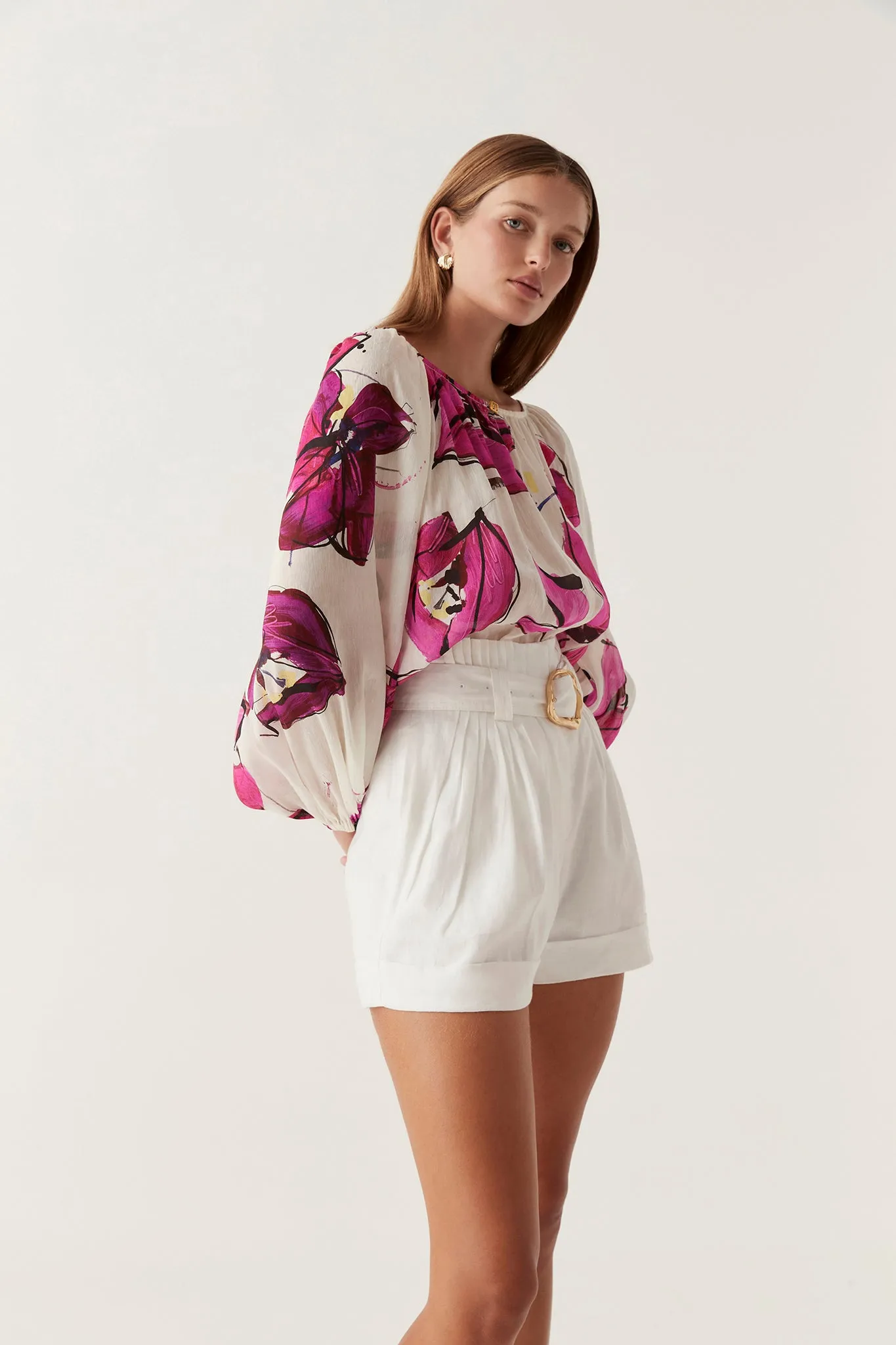 Freda Billow Blouse sold by Aje product image thumbnail 4