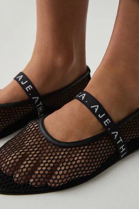 Mesh Ballet Flat 941 sold by Aje