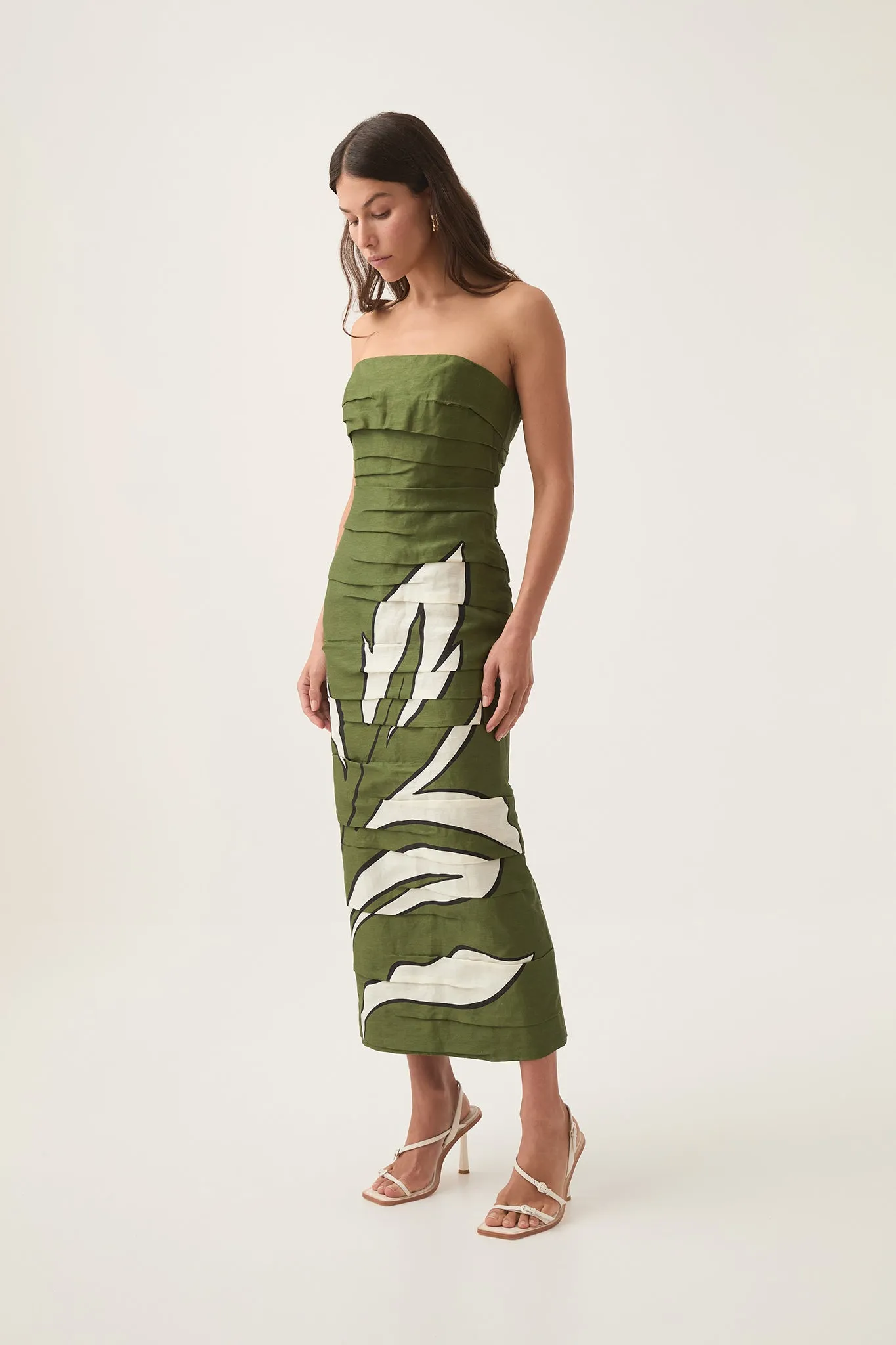 Jasmine Midi Dress sold by Aje product image thumbnail 5