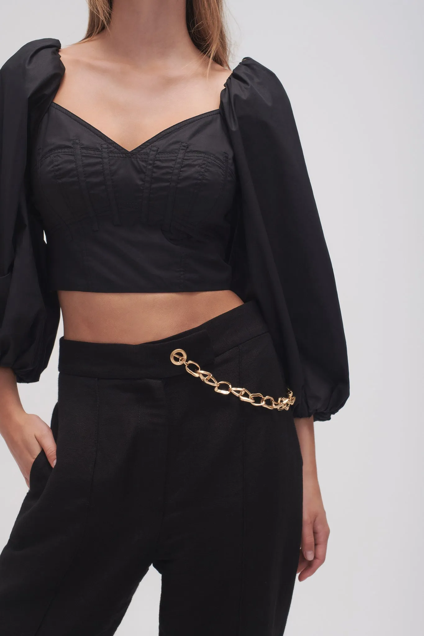 Opal Flared Chain Link Pant sold by Aje product image thumbnail 4