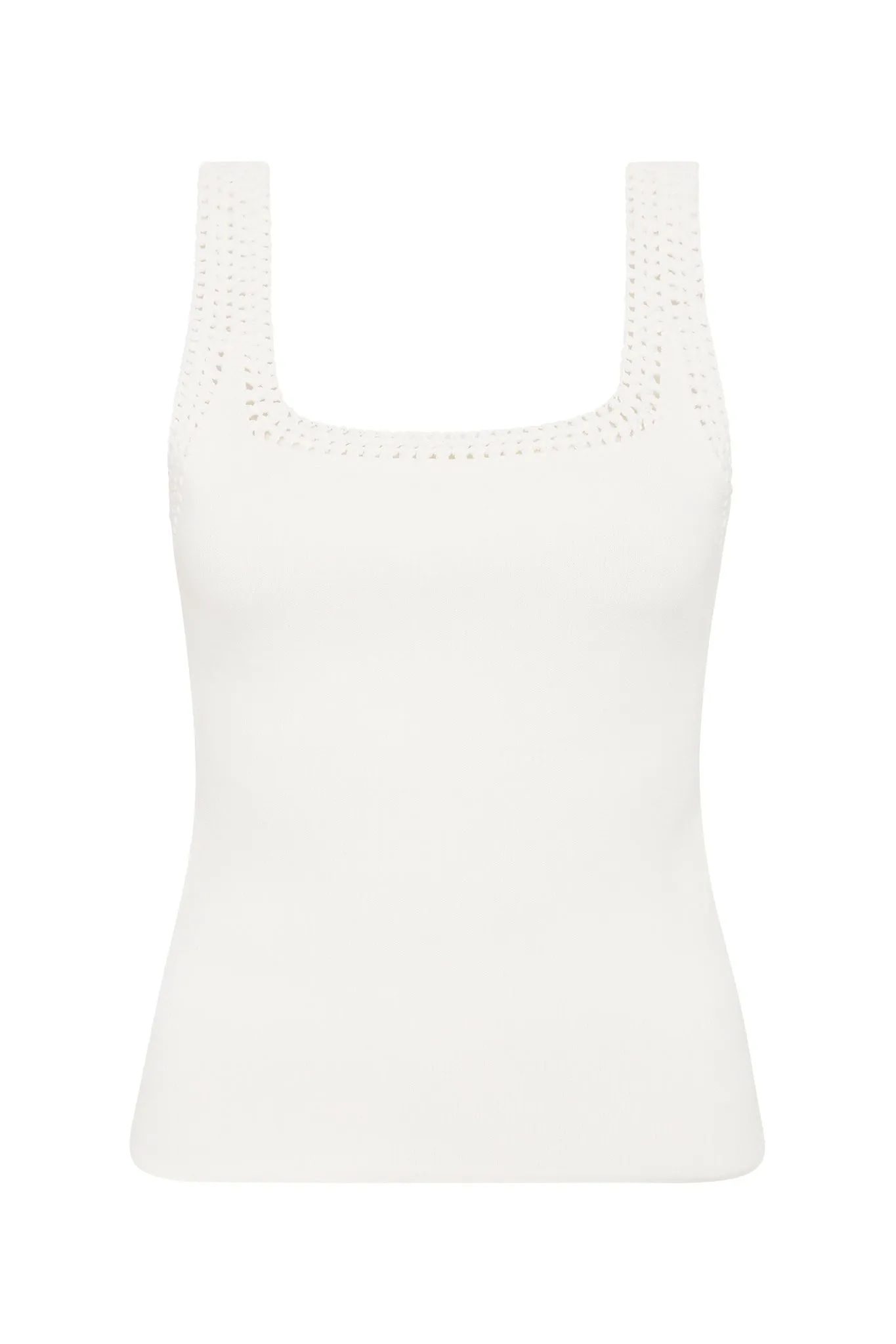 Tazia Crocheted Edge Tank sold by Aje product image thumbnail 2