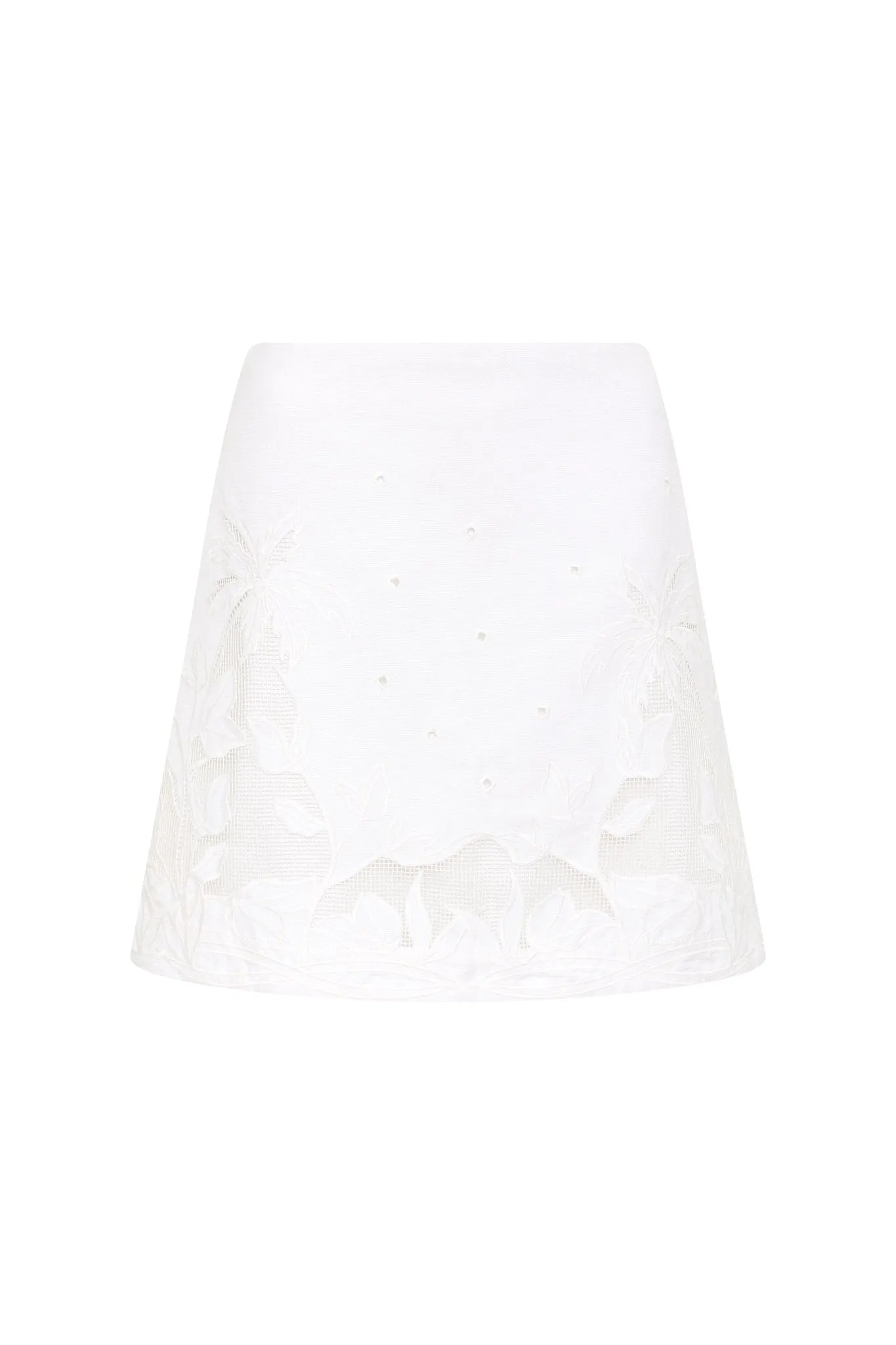 Agua Embroidered Mini Skirt sold by Aje product image thumbnail 2