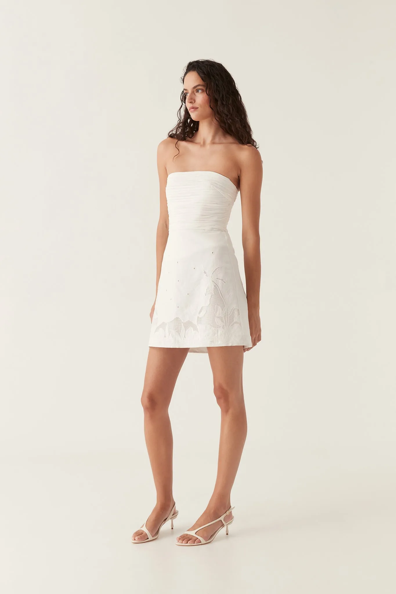 Agua Embroidered Mini Skirt sold by Aje product image thumbnail 5