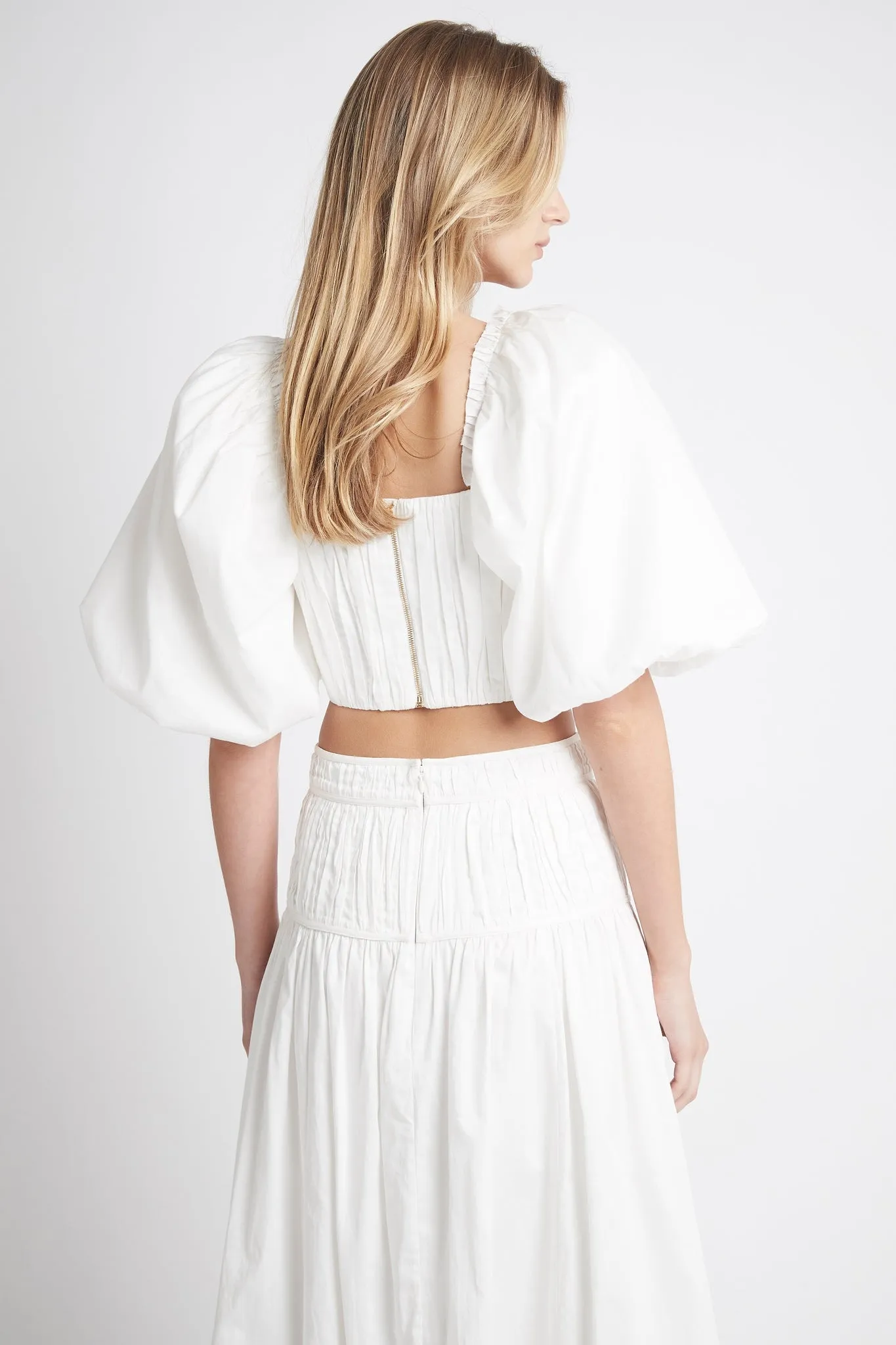 Enamour Puff Sleeve Cropped Top sold by Aje product image thumbnail 5