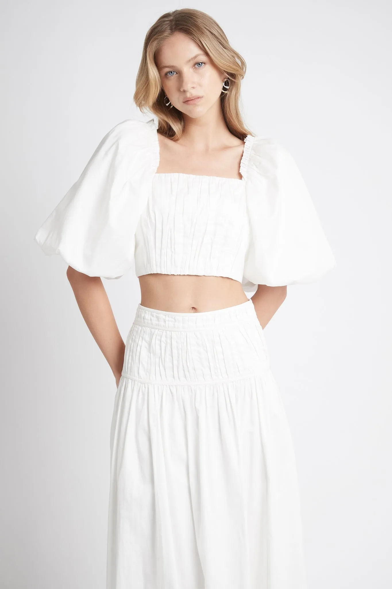 Enamour Puff Sleeve Cropped Top sold by Aje product image thumbnail 3