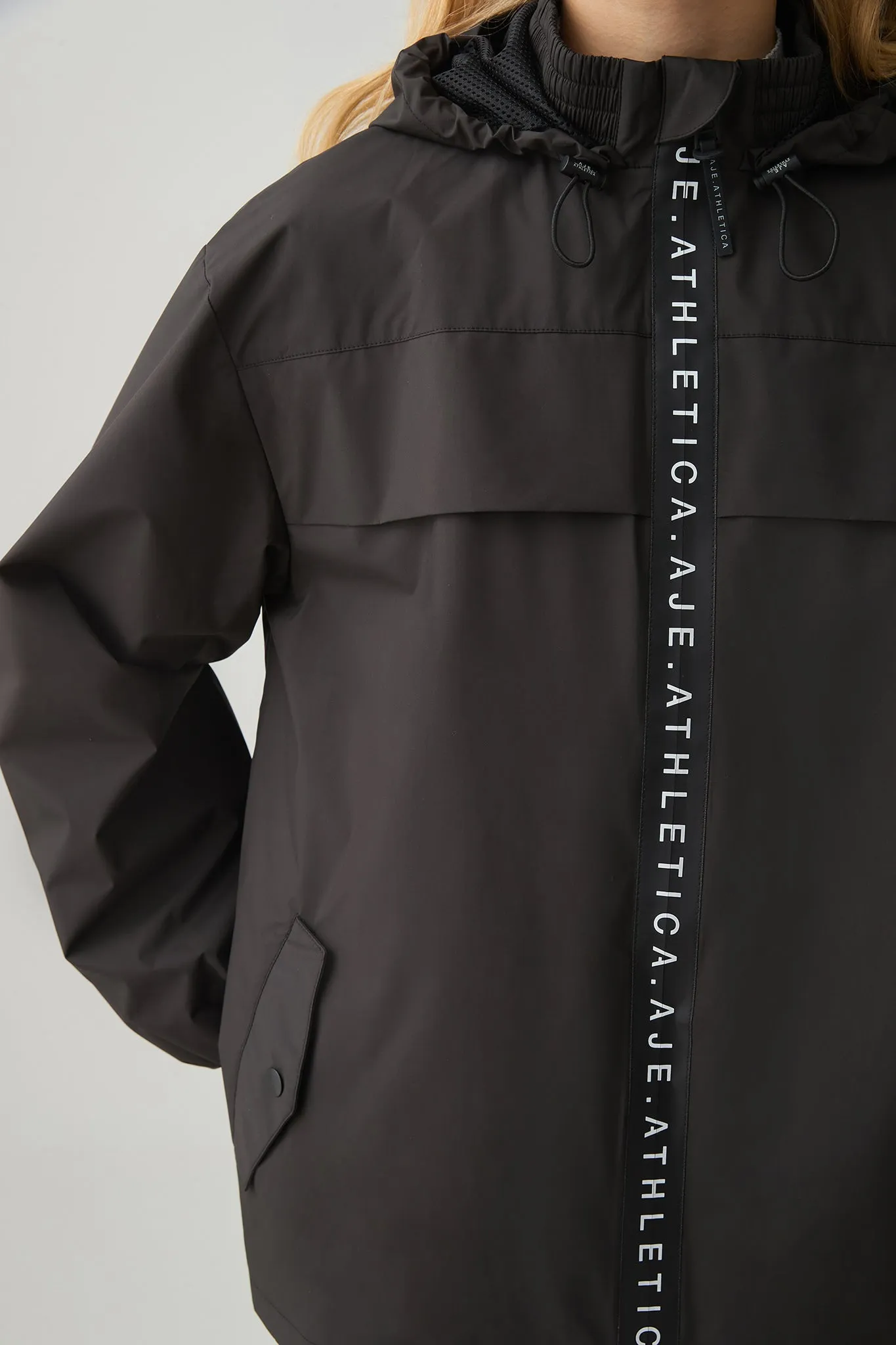 Logo Hooded Spray Jacket 742 sold by Aje product image thumbnail 5