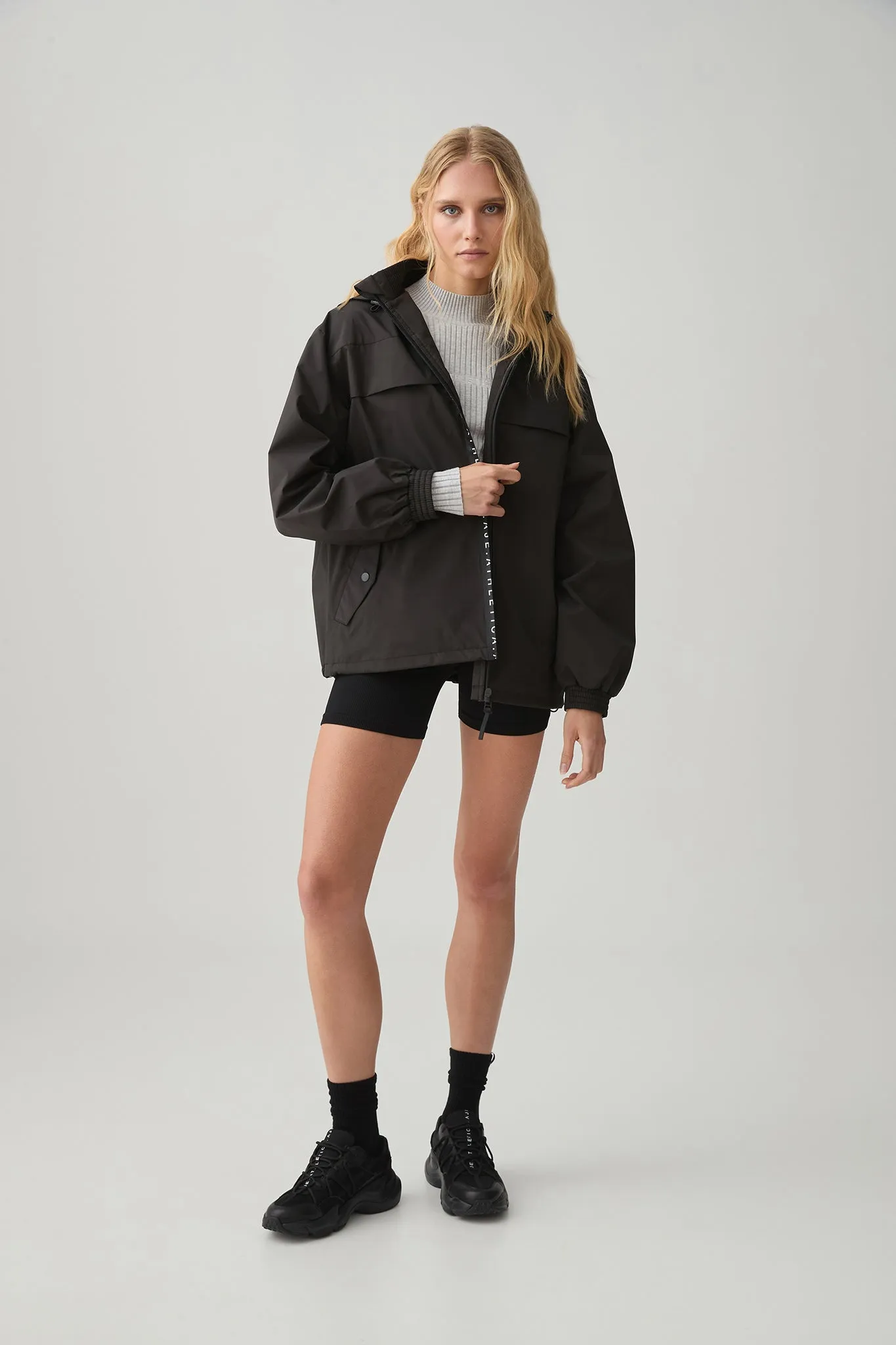 Logo Hooded Spray Jacket 742 sold by Aje