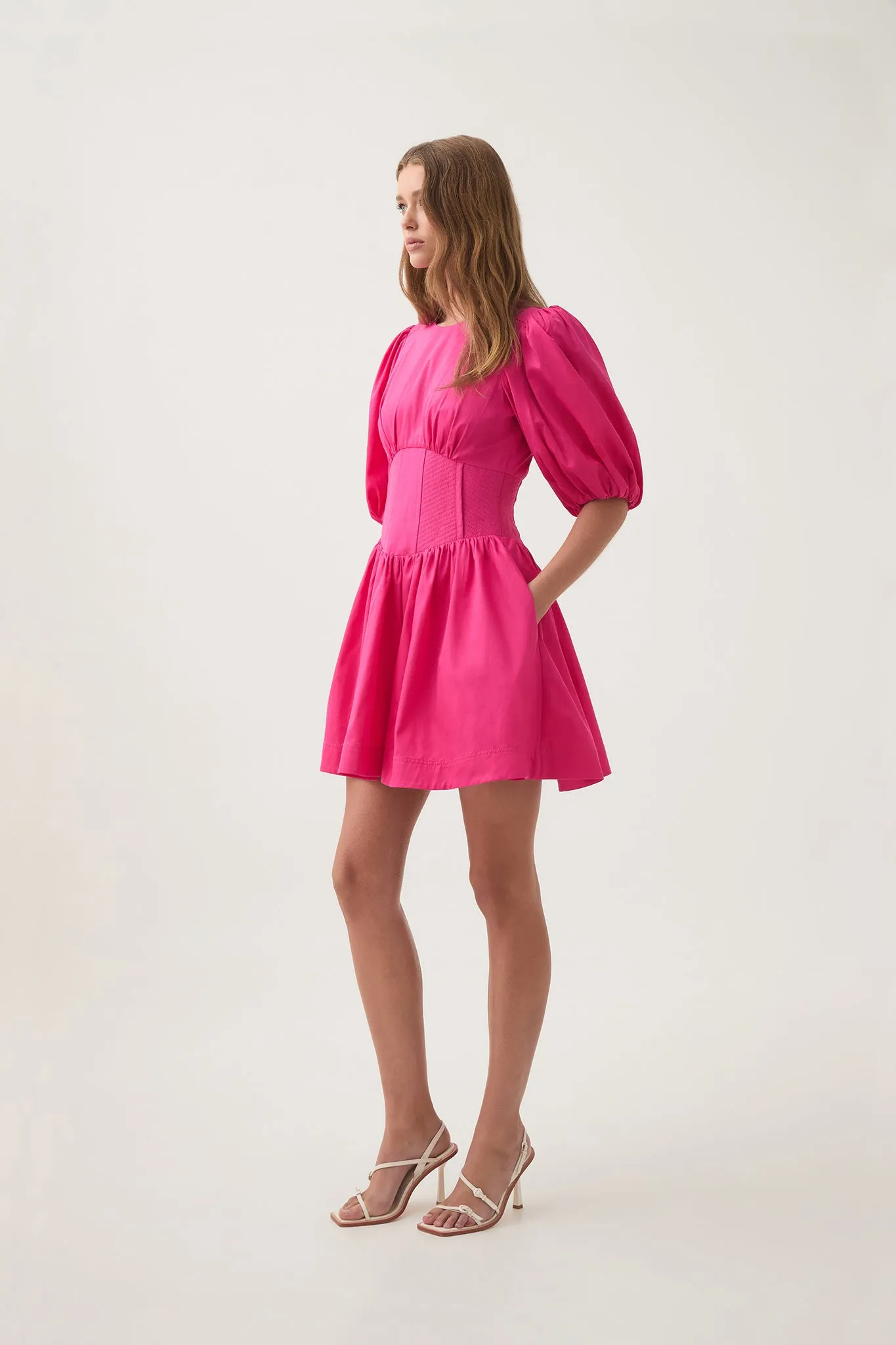 Billie Corded Mini Dress sold by Aje product image thumbnail 4