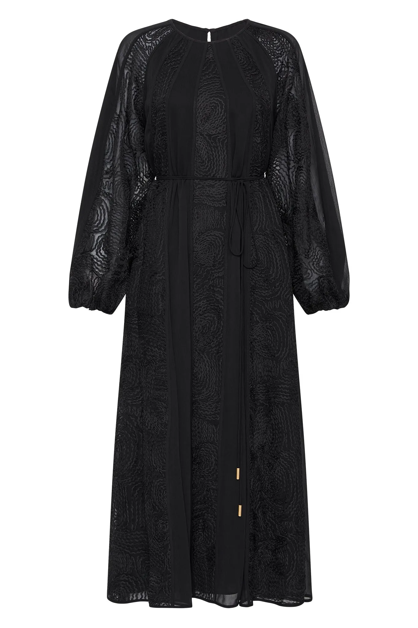 Soleil Blouson Lace Midi Dress sold by Aje product image thumbnail 2