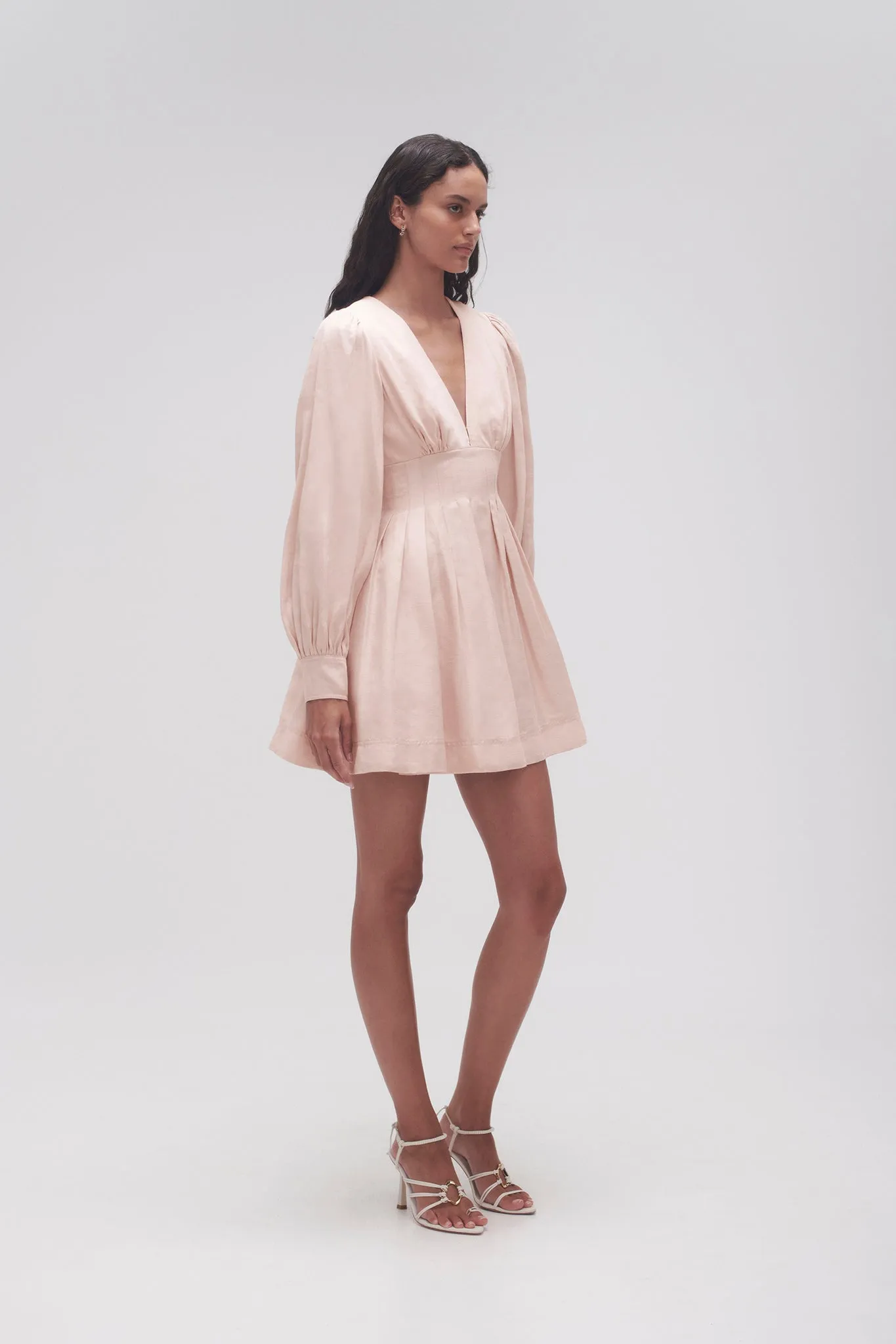 Amelia Plunge Mini Dress sold by Aje product image thumbnail 3