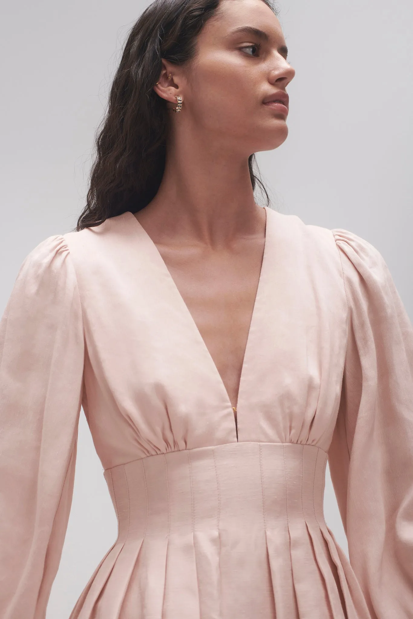 Amelia Plunge Mini Dress sold by Aje product image thumbnail 4