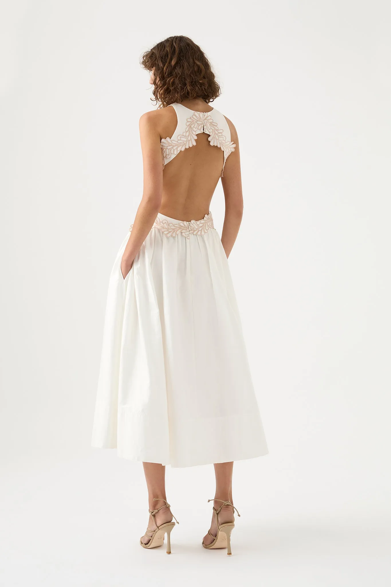 Botanical Trim Midi Dress sold by Aje product image thumbnail 5