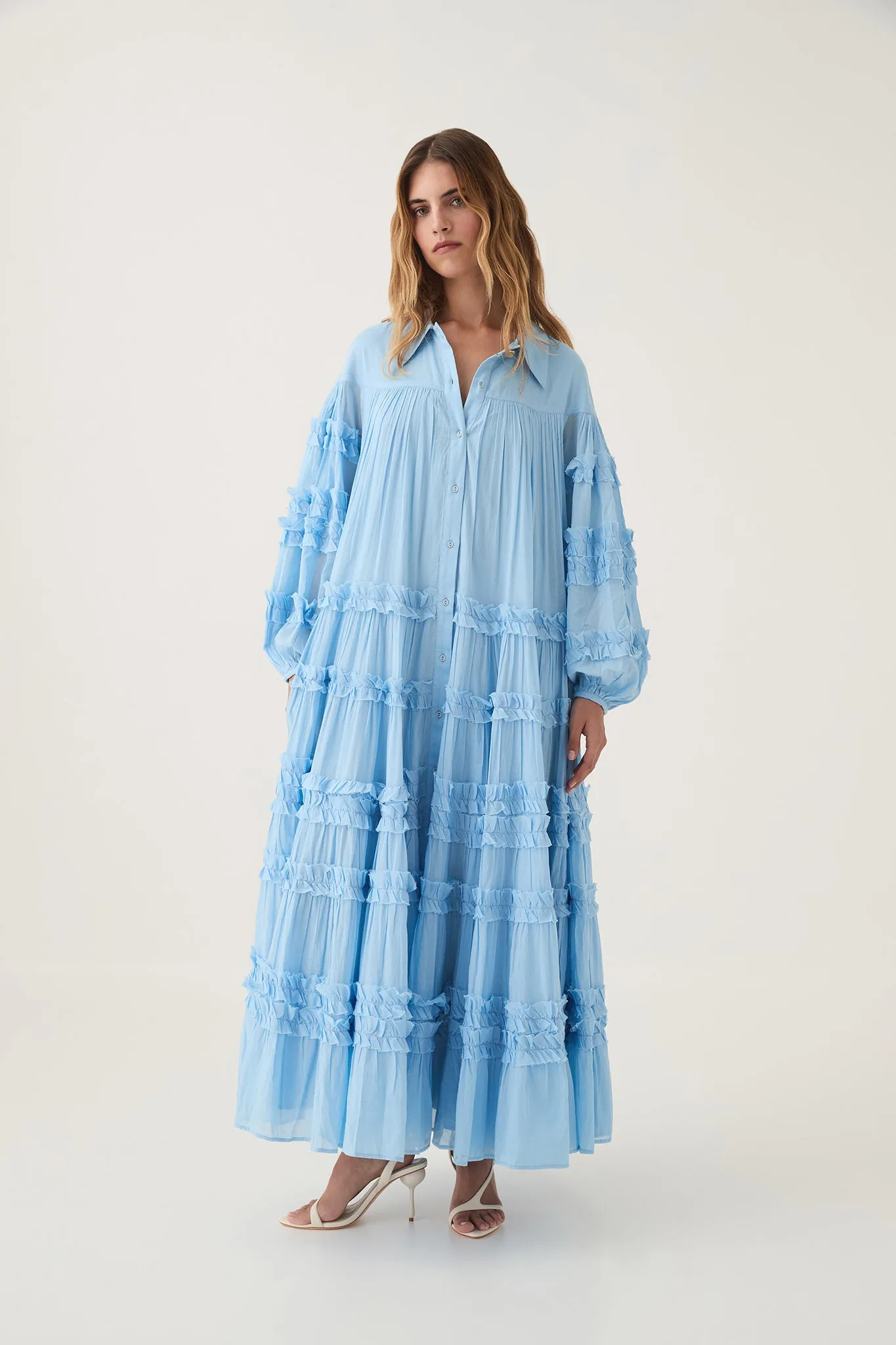 Pastiche Tiered Maxi Dress sold by Aje product image thumbnail 4