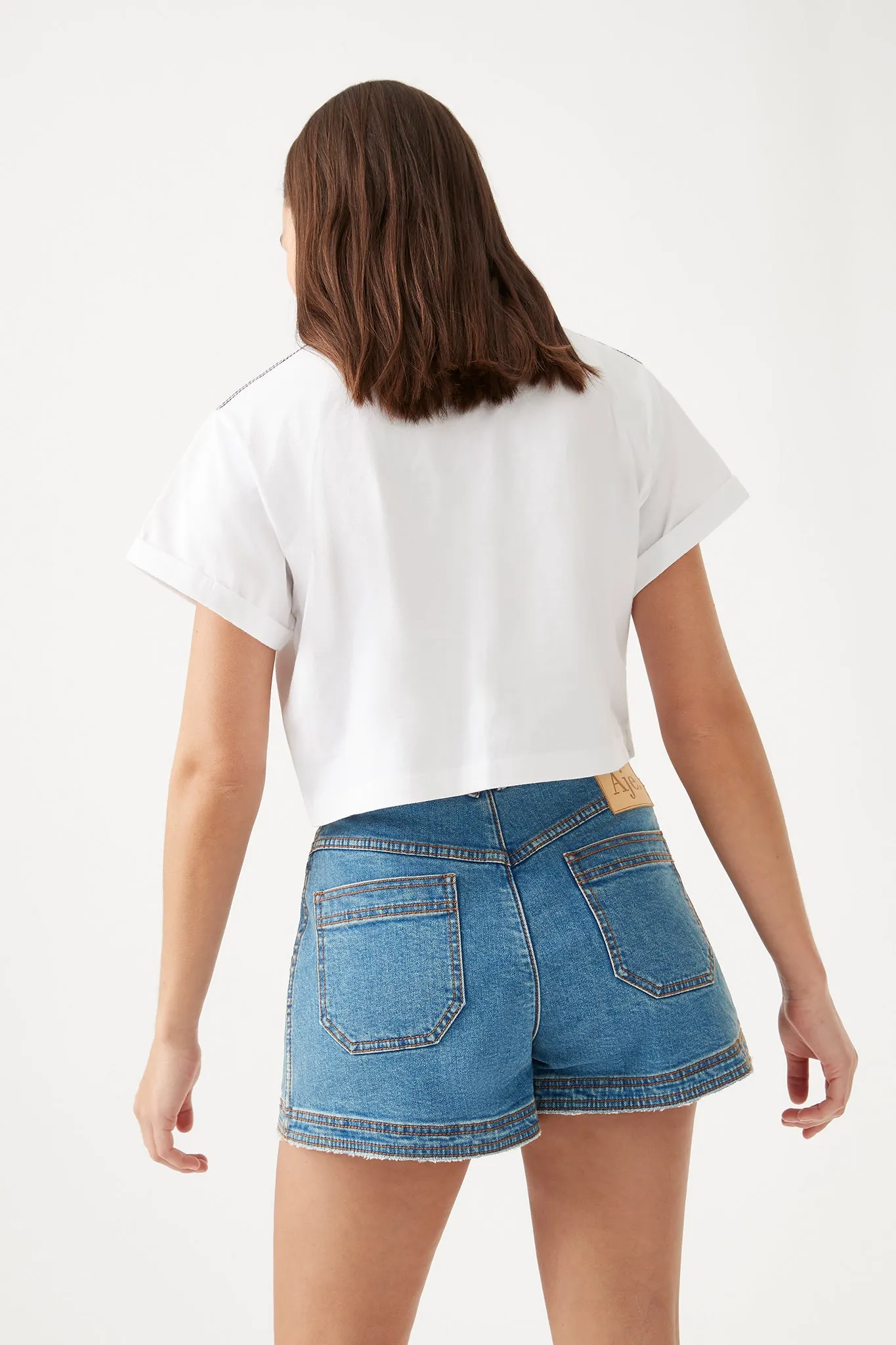 Enya Embellished Cropped Tee sold by Aje product image thumbnail 5