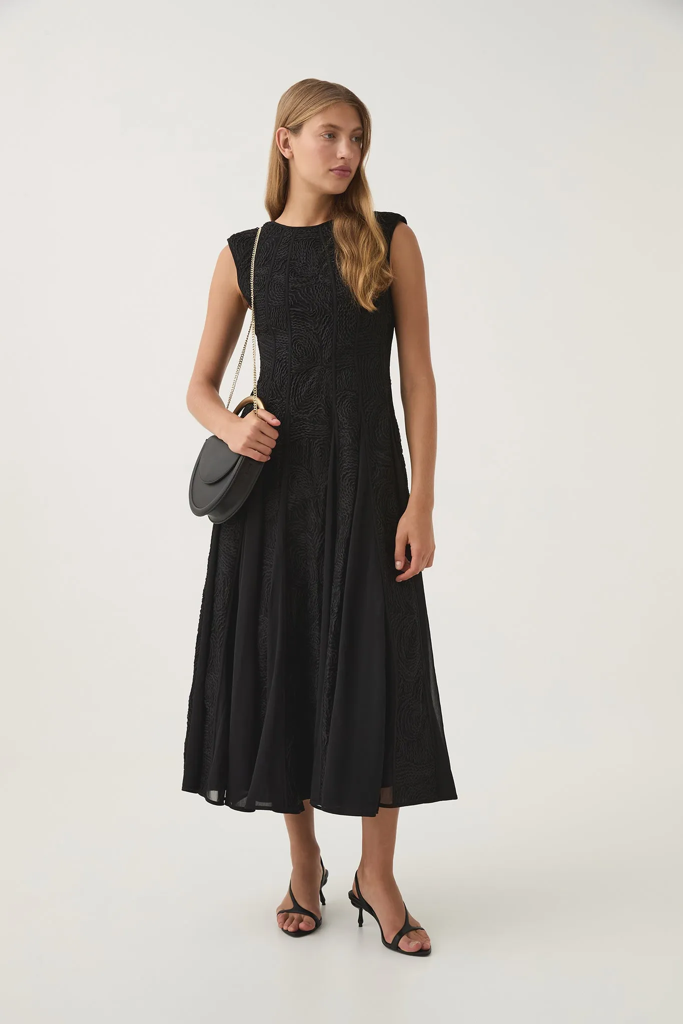Soleil Lace Midi Dress sold by Aje