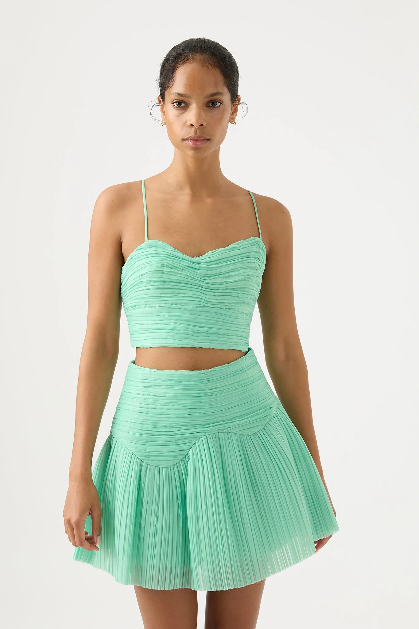 Laurier Wave Cropped Top sold by Aje product image thumbnail 3