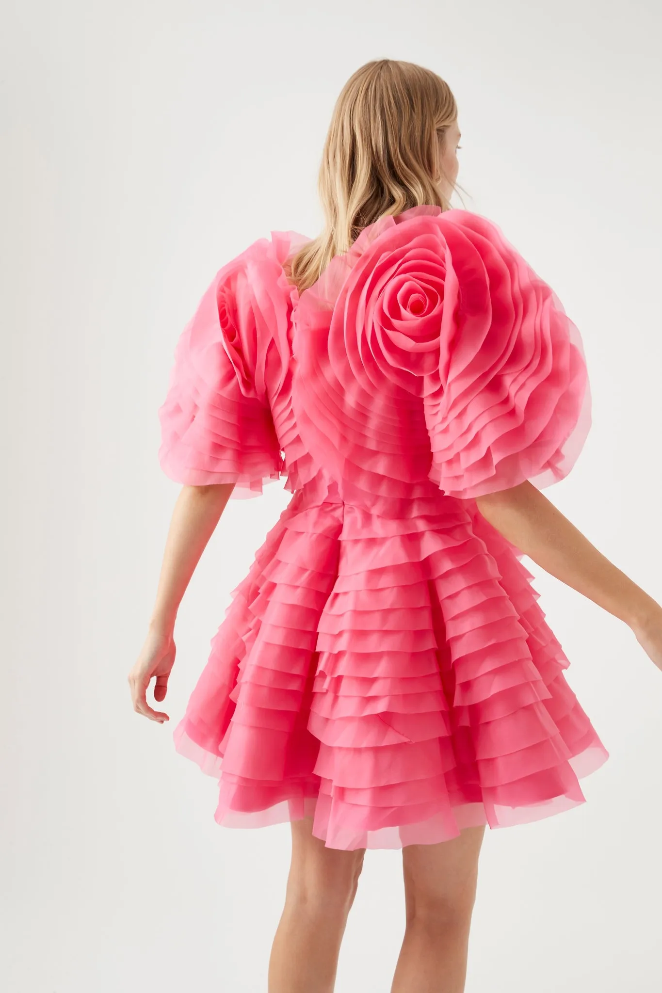 Amour Ruffle Mini Dress sold by Aje product image thumbnail 5