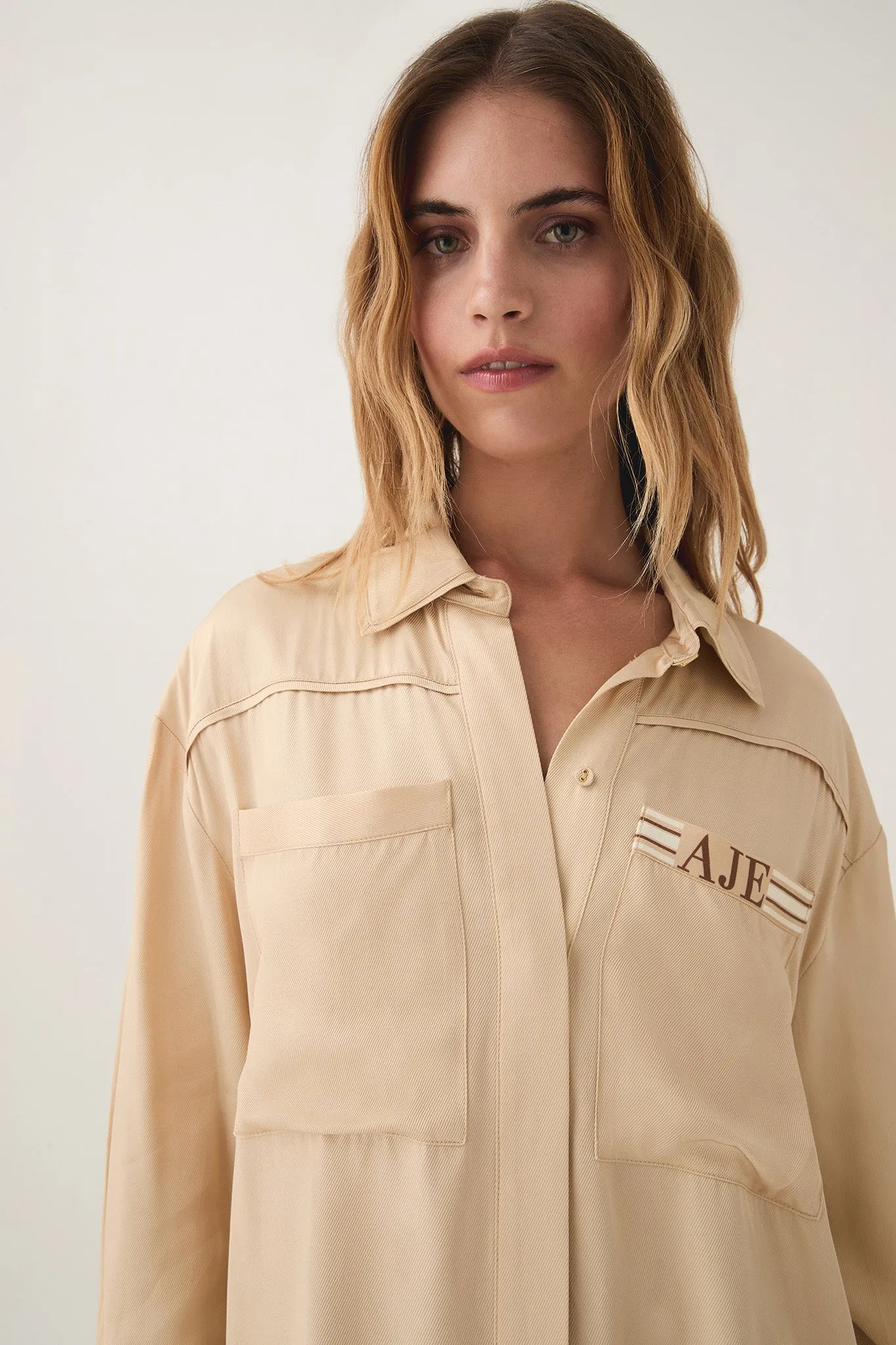 Enfilade Logo Shirt sold by Aje product image thumbnail 4