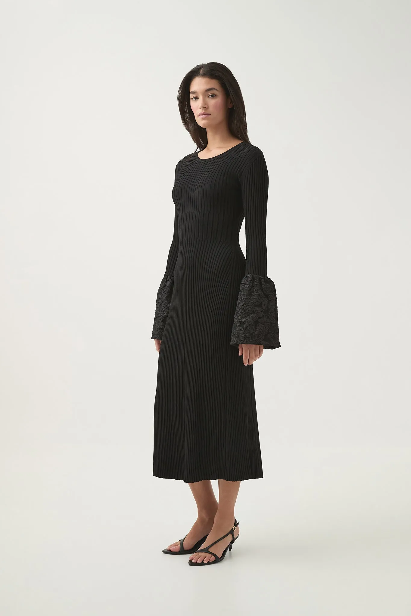 Flute Knit Midi Dress sold by Aje product image thumbnail 5
