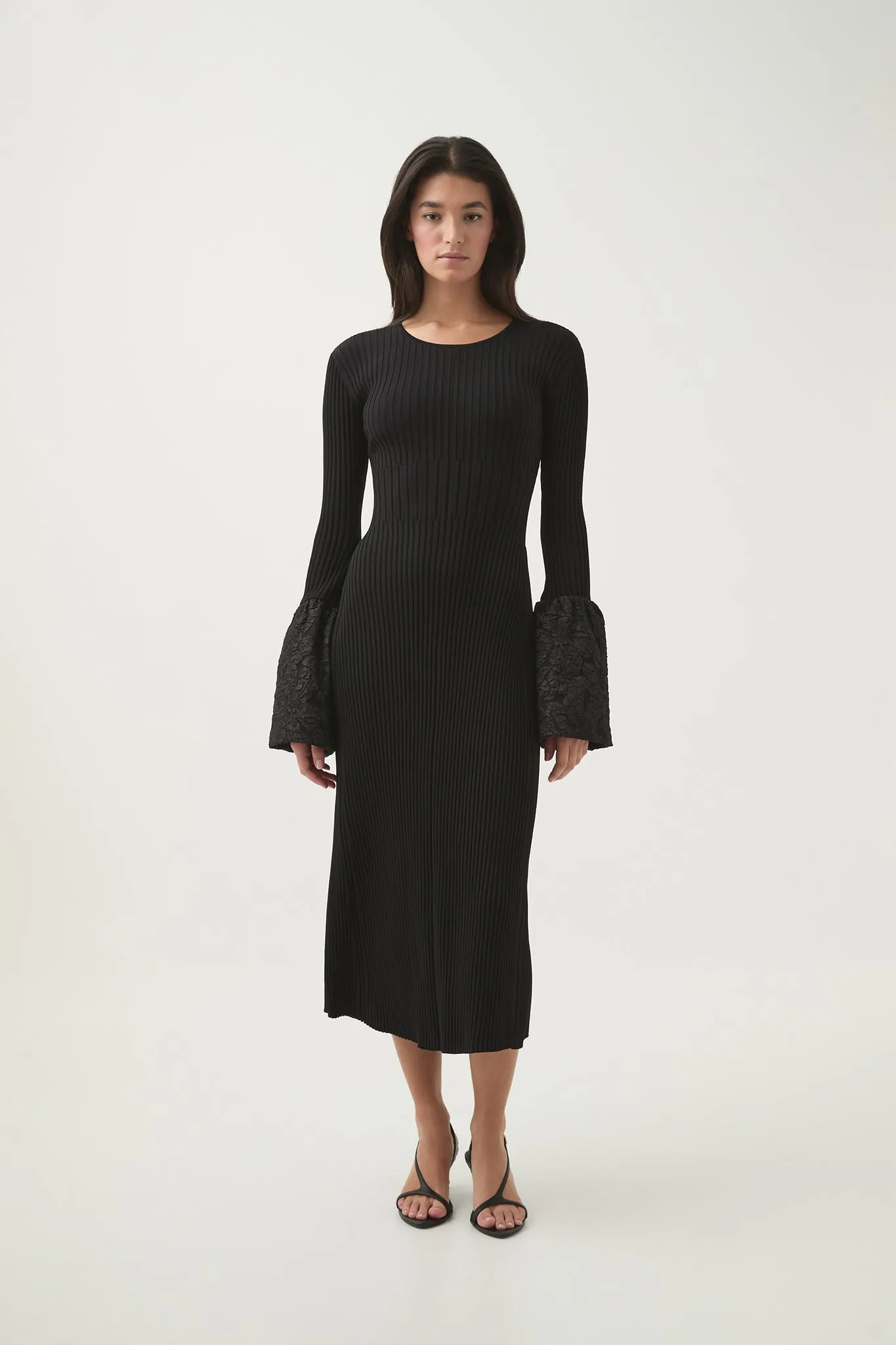 Flute Knit Midi Dress sold by Aje