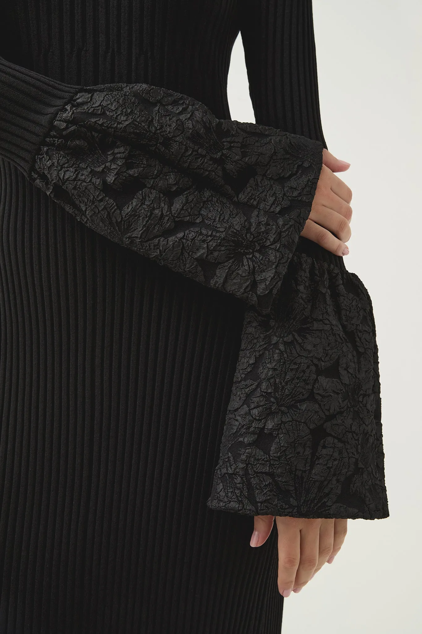 Flute Knit Midi Dress sold by Aje product image thumbnail 4