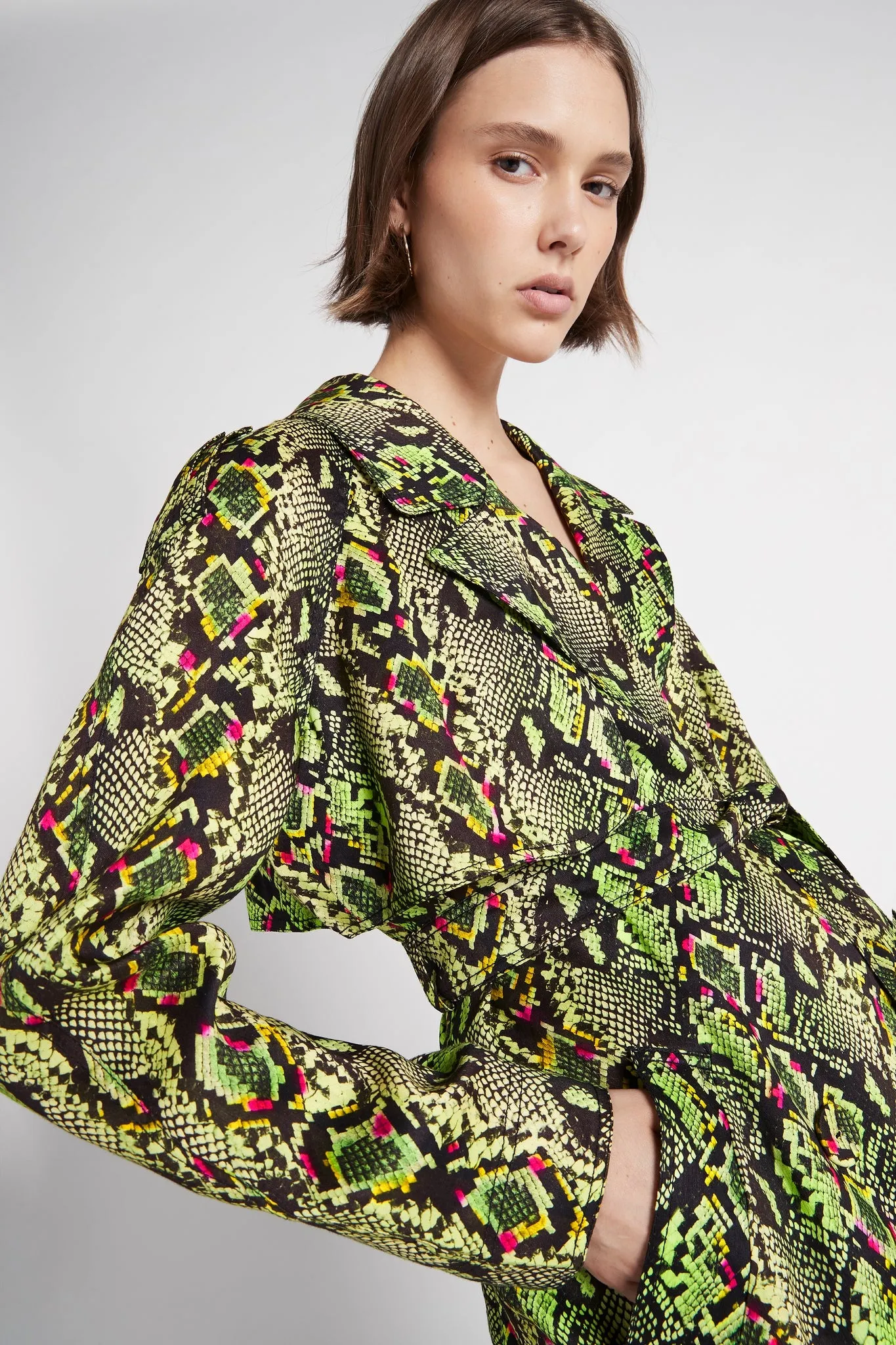 Serpentine Belted Jacket sold by Aje product image thumbnail 5