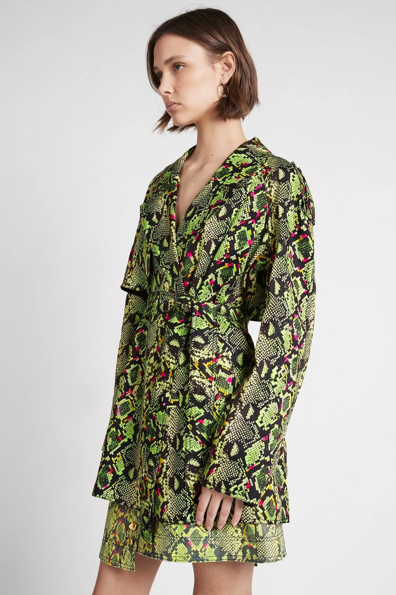 Serpentine Belted Jacket sold by Aje product image thumbnail 4