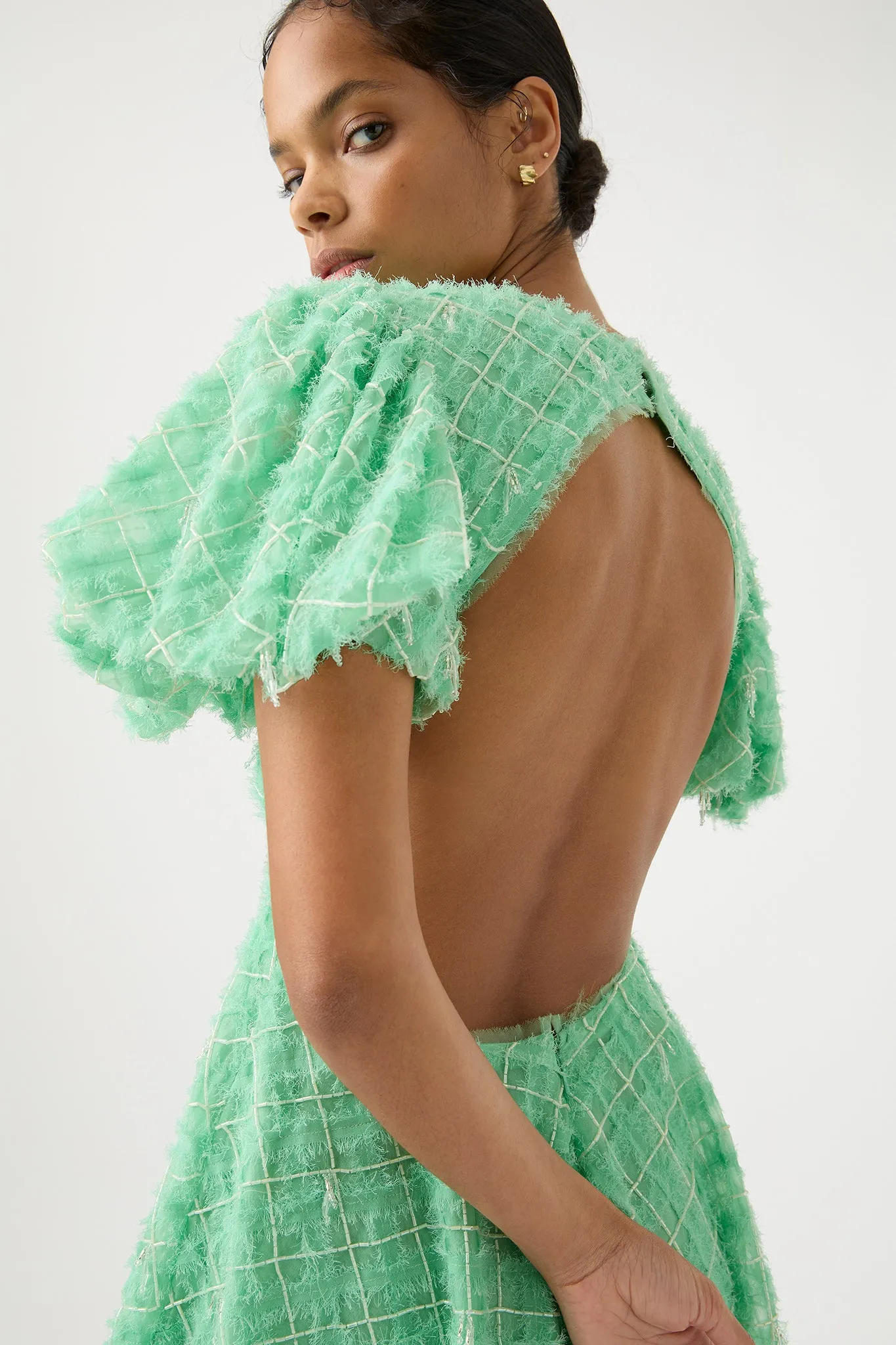 Context Embellished Mini Dress sold by Aje