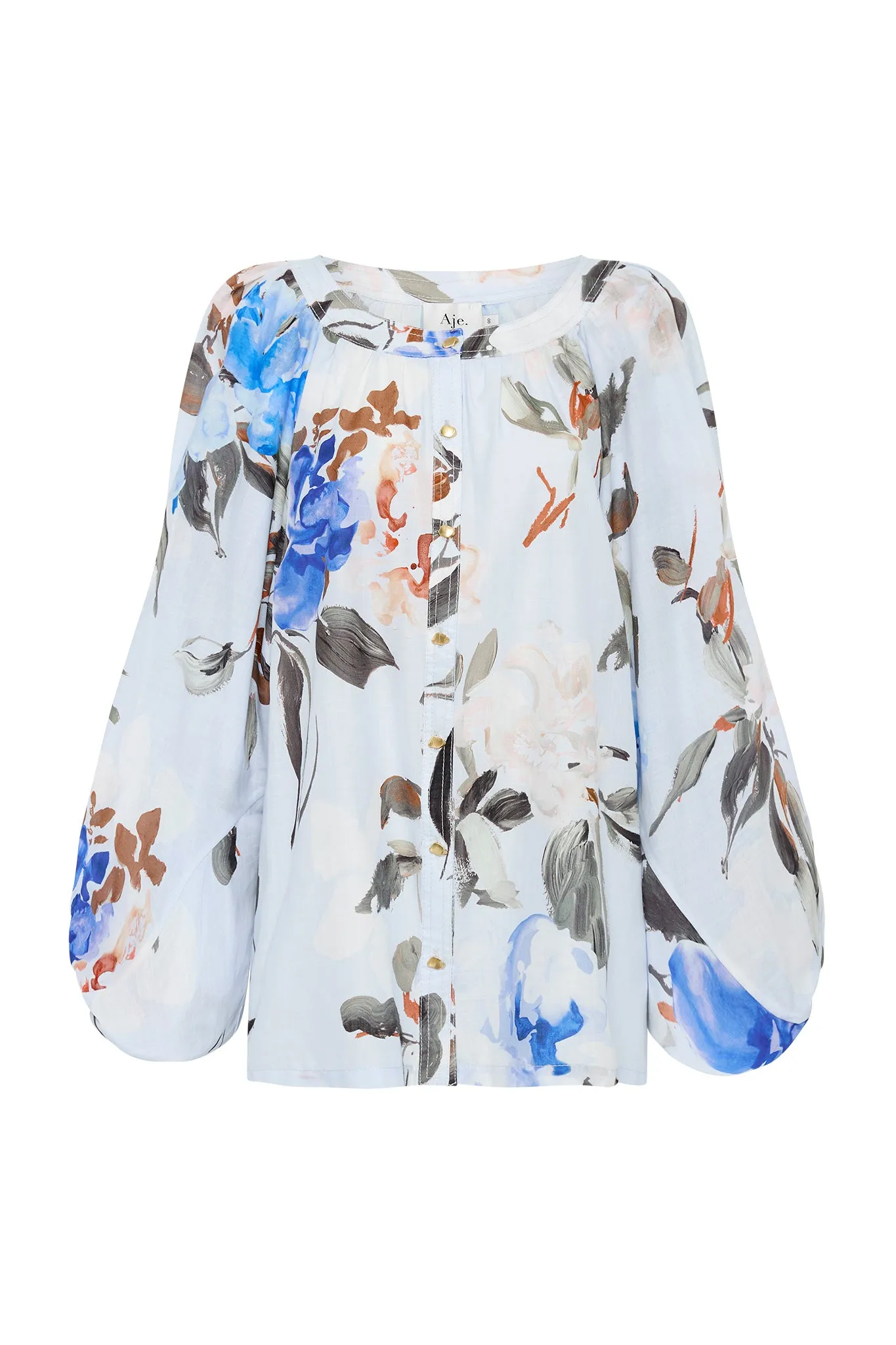 Violet Knot Sleeve Blouse sold by Aje product image thumbnail 2