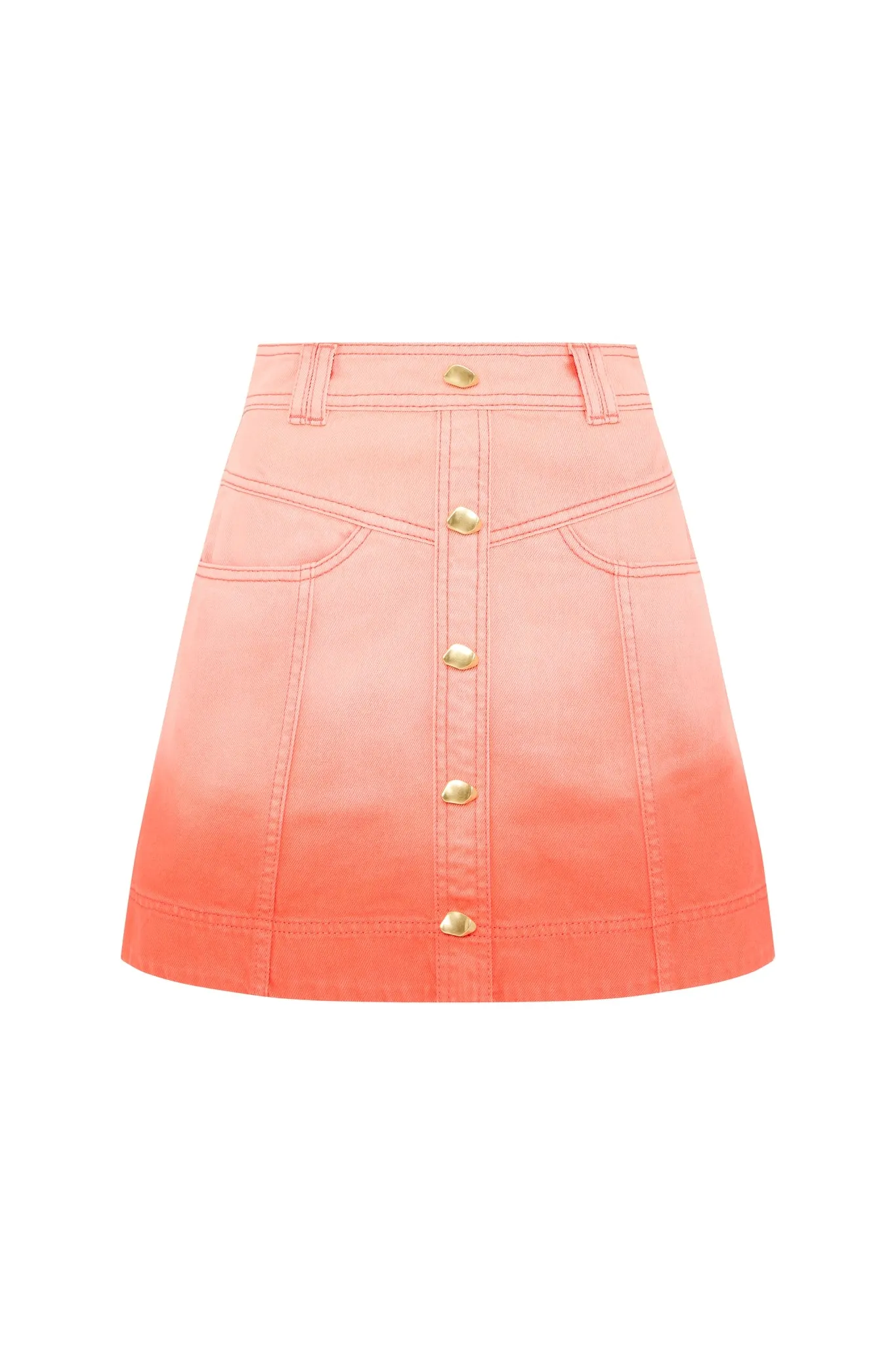 Ember Ombre Denim Mini Skirt sold by Aje product image thumbnail 2