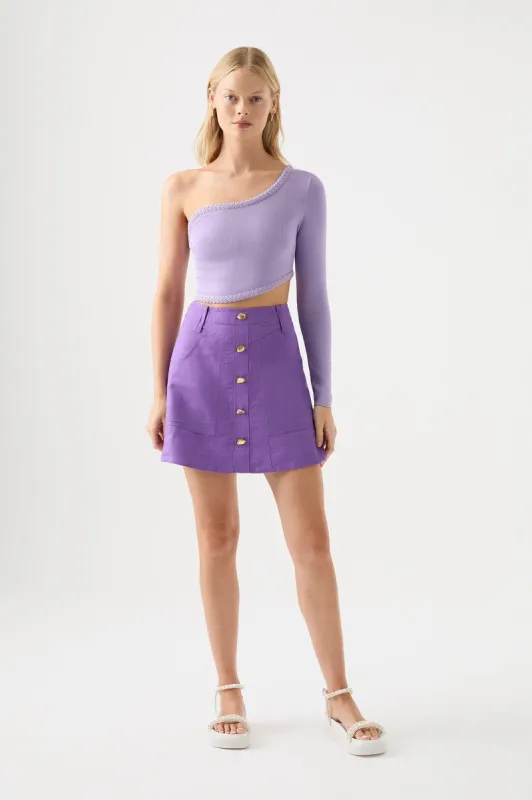 Belmond Mini Skirt sold by Aje