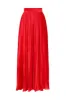 Wondrous Pleated Satin Skirt sold by Aje