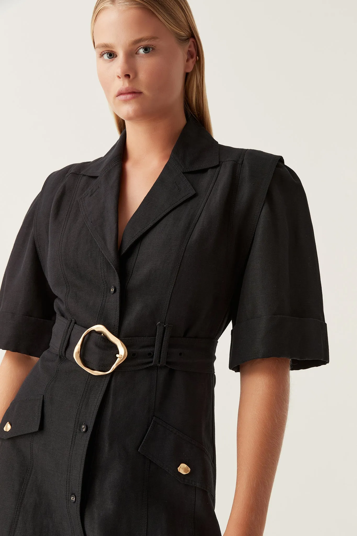 Lyric Belted Mini Dress sold by Aje product image thumbnail 4