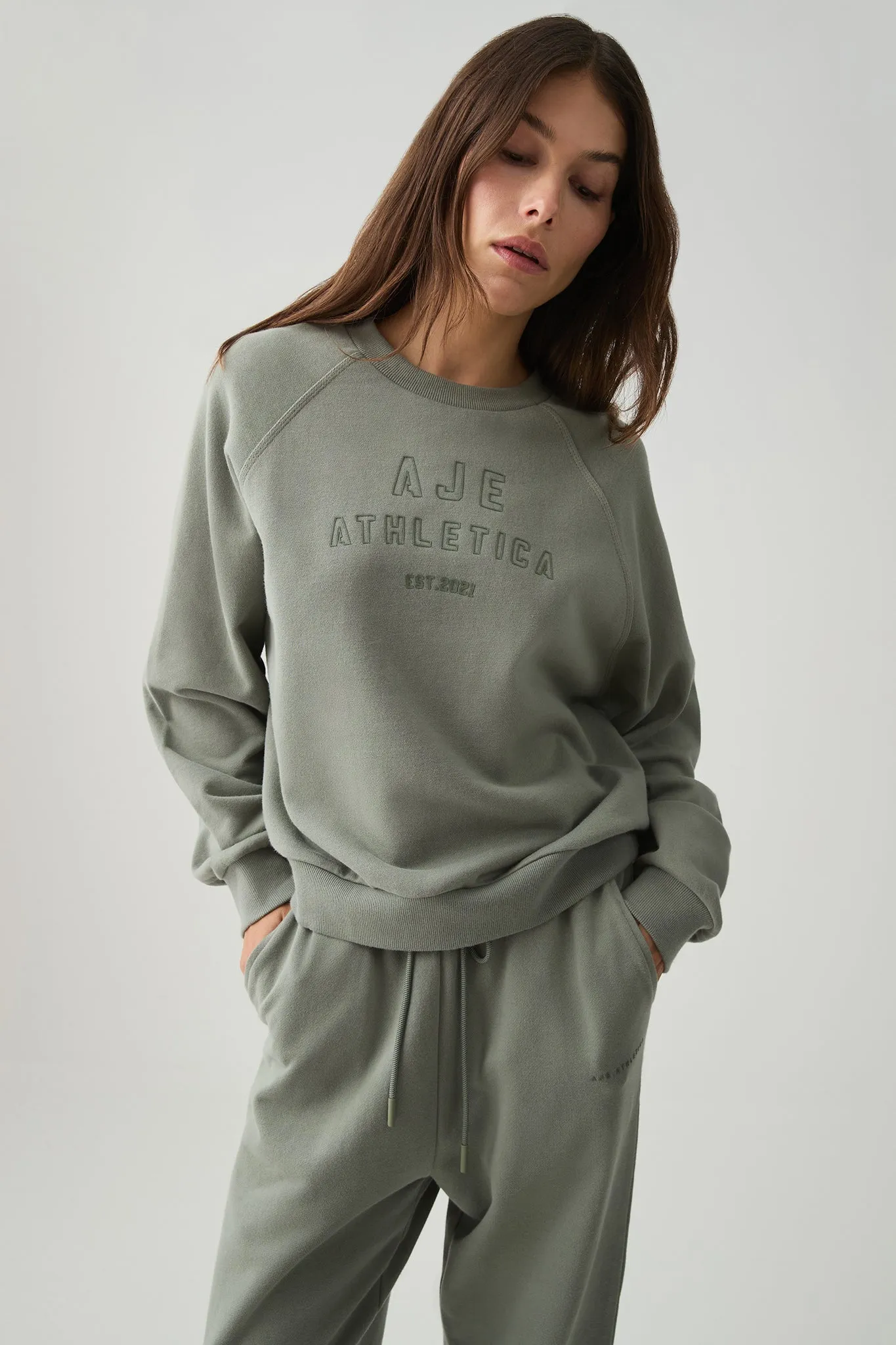 Retro Logo Crew sold by Aje