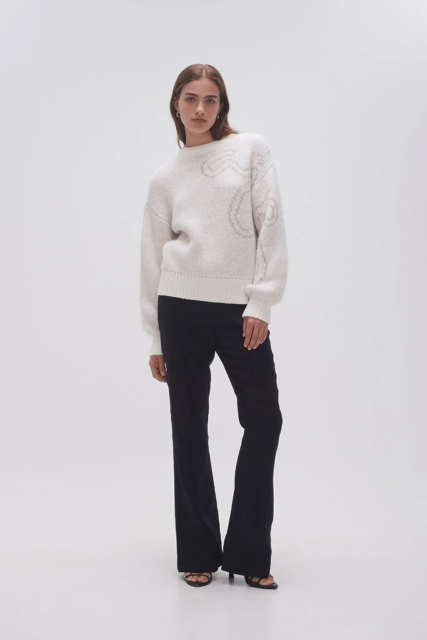 Nora Logo Jacquard Jumper sold by Aje product image thumbnail 5