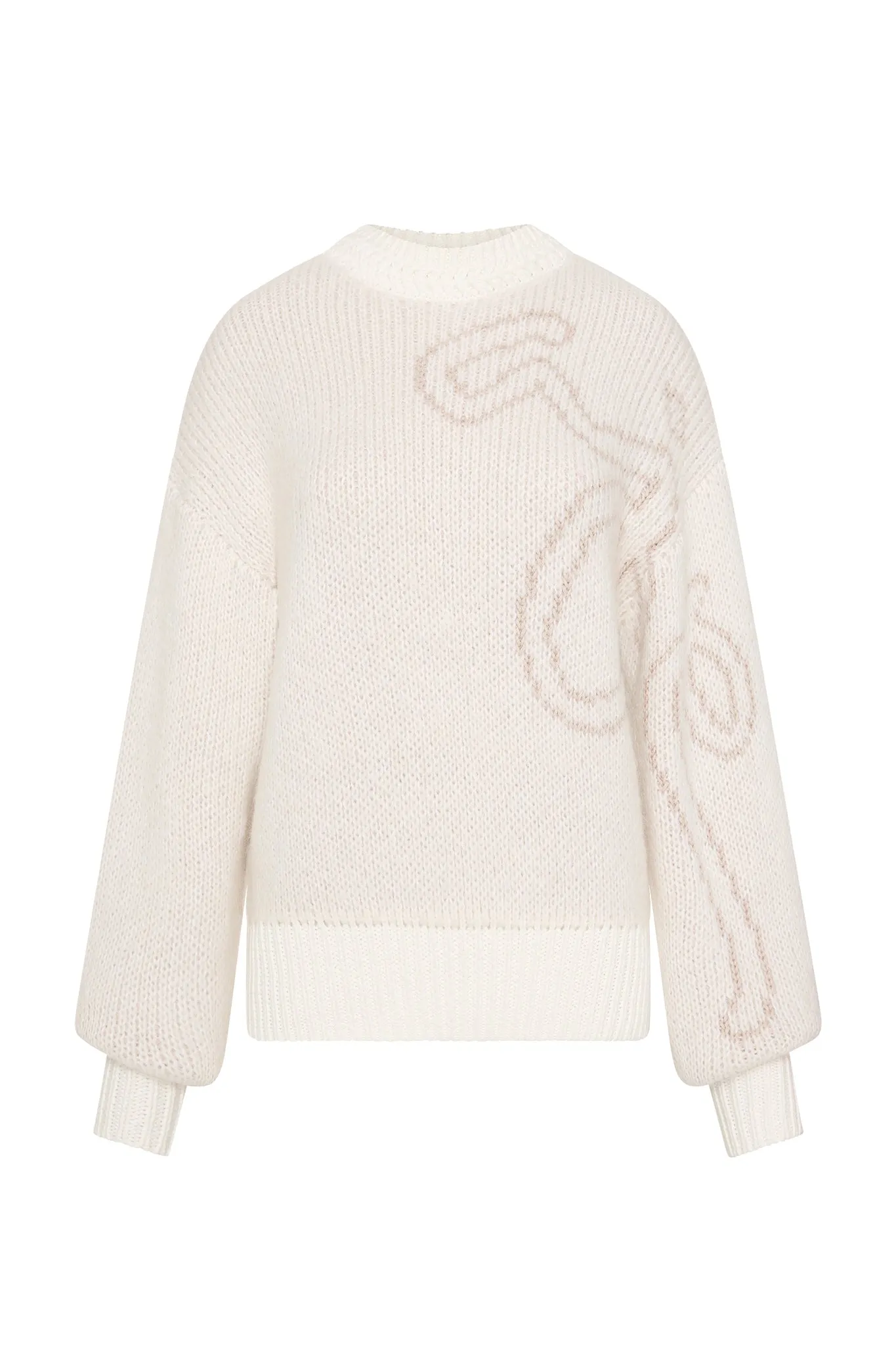 Nora Logo Jacquard Jumper sold by Aje product image thumbnail 2