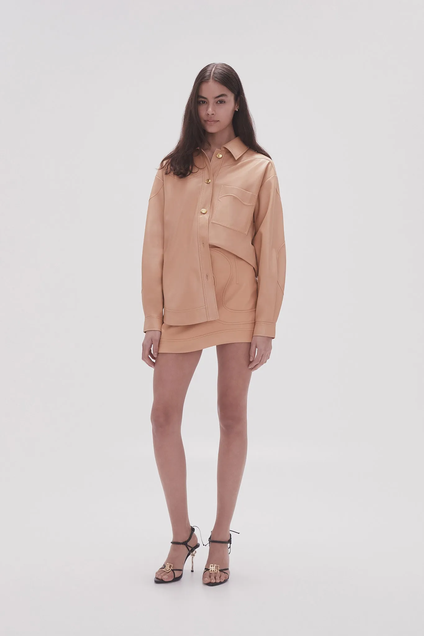 Priscilla Scalloped Mini Skirt sold by Aje product image thumbnail 3