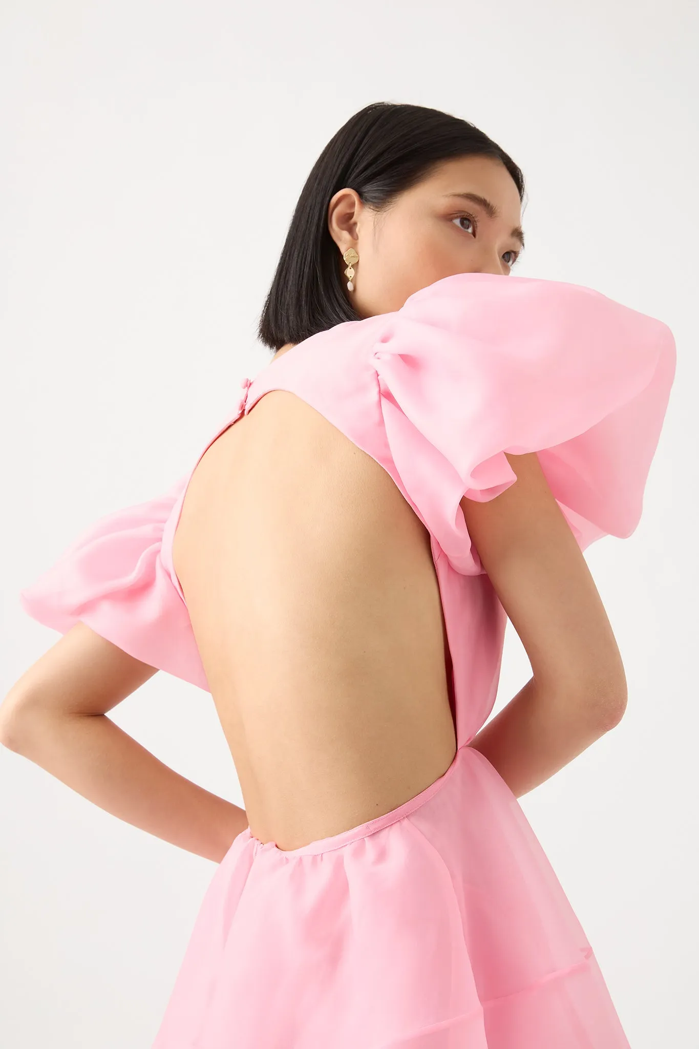 Simplicity Cut Out Mini Dress sold by Aje product image thumbnail 4